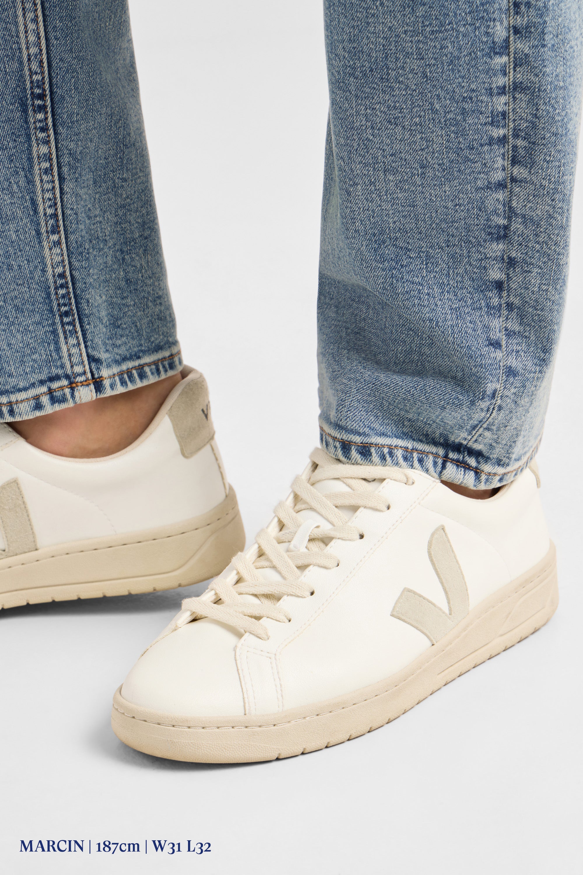 RISE Relaxed Tapered Minimal Stretch - Basic - Vintage Blue