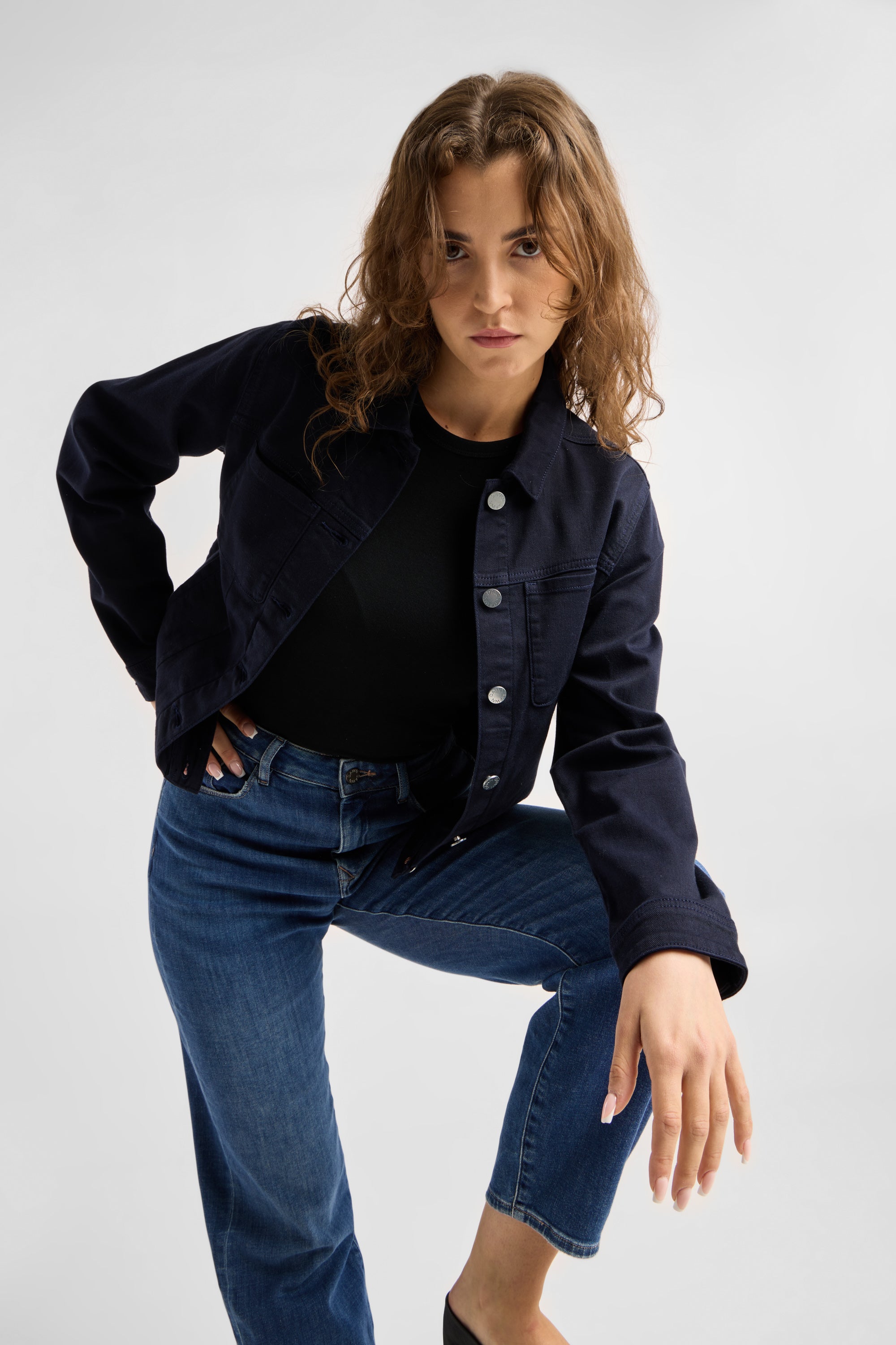 STARDUST O-Shape Soft Denim - Classic - Medium Blue