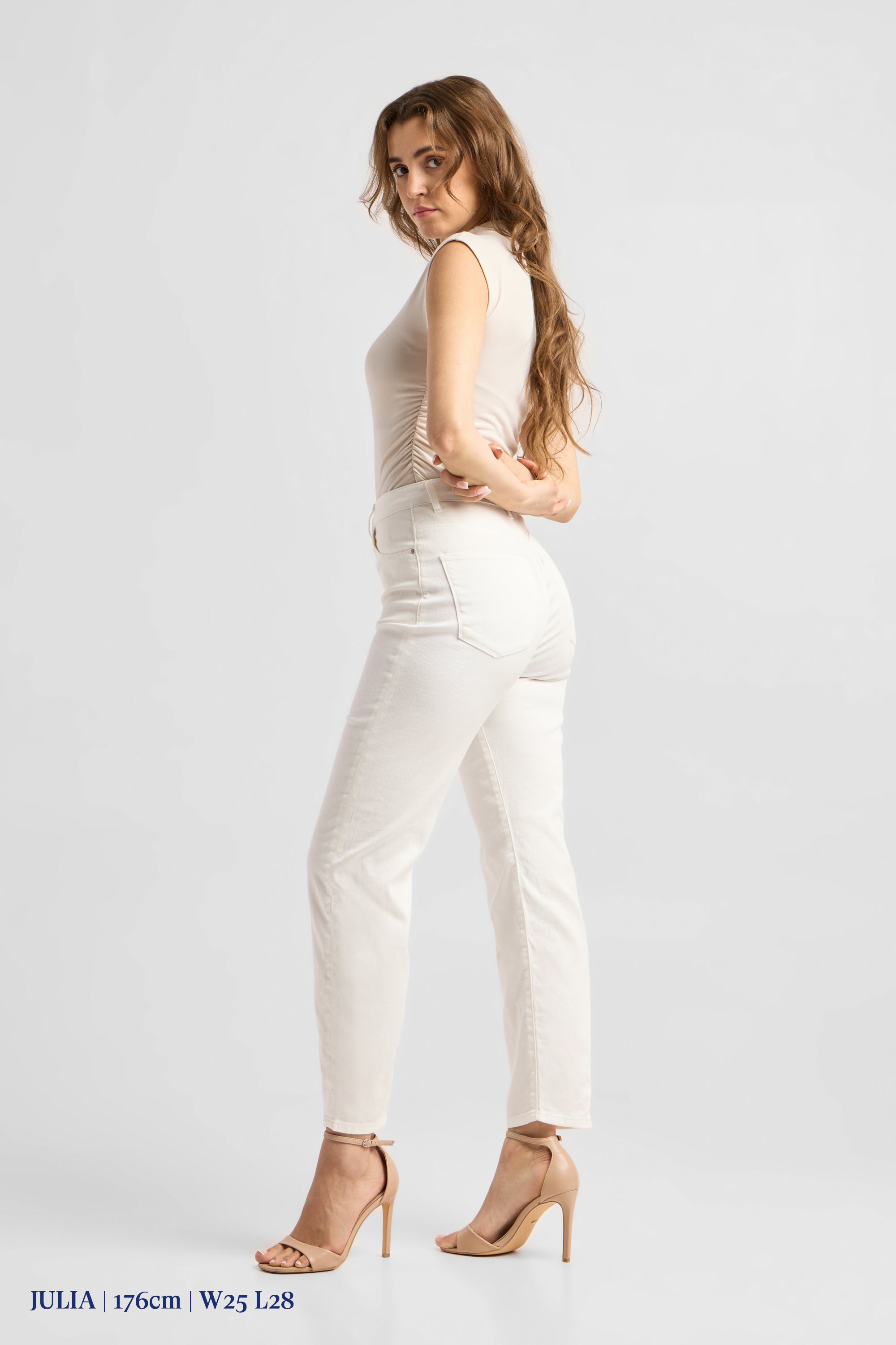 STARDUST O-Shape Soft Denim - Classic - White Denim