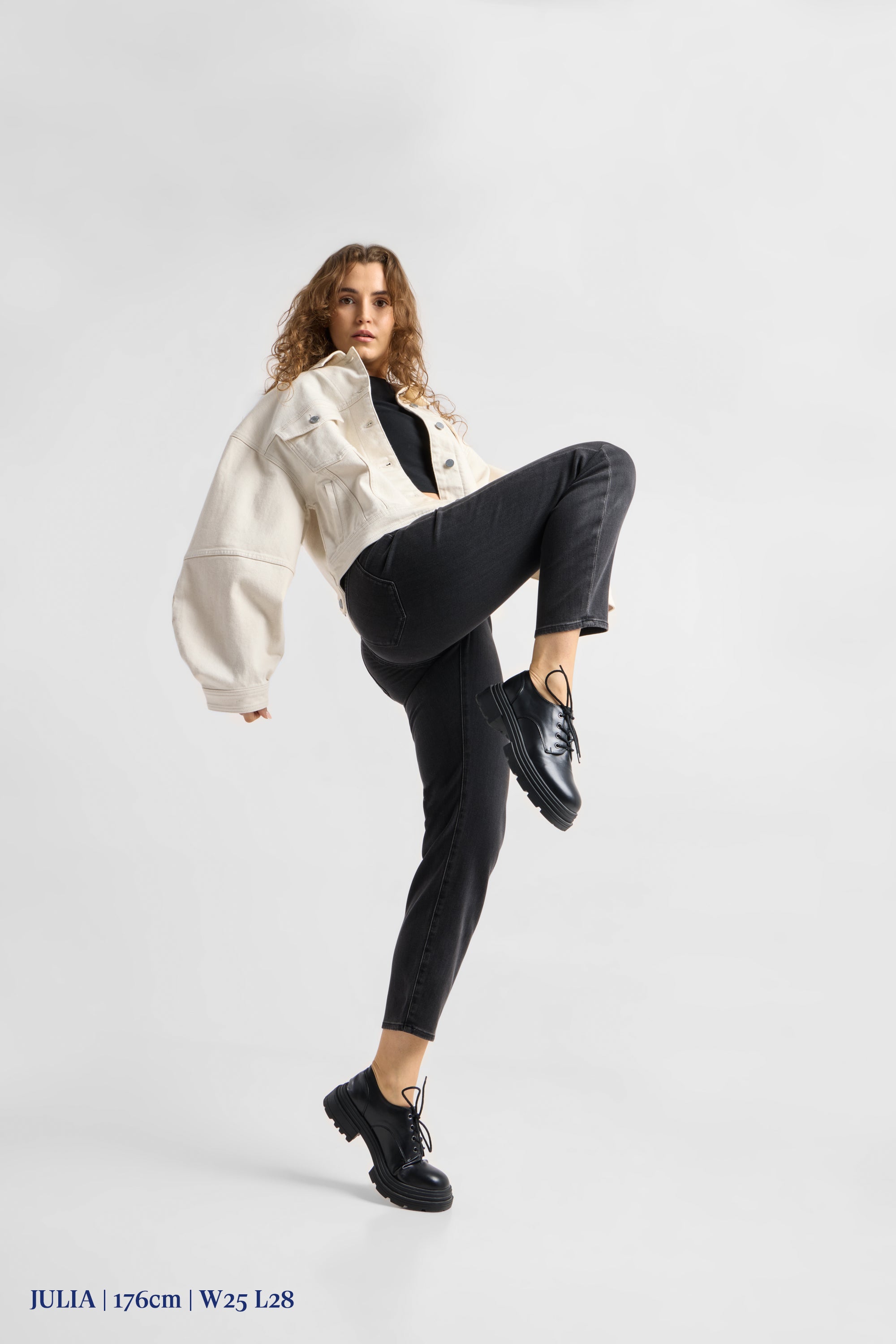 STARDUST O-Shape Soft Denim - Classic - Black/Black