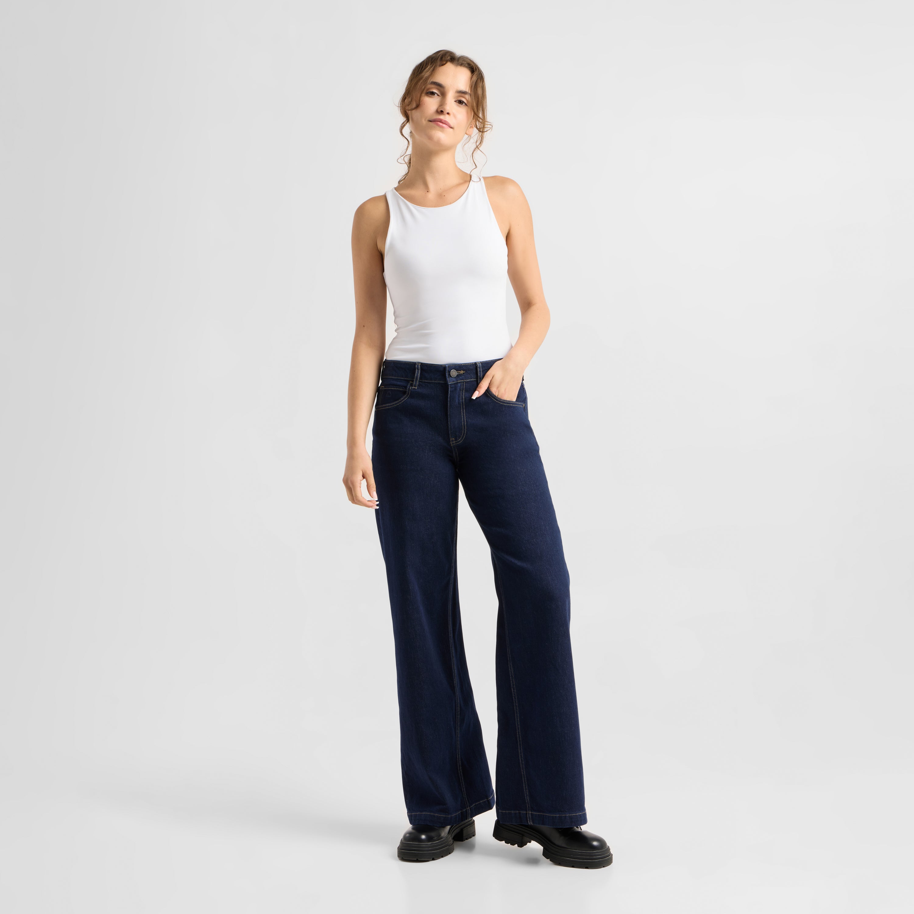 TWEET Minimal Stretch - Retro Flare - Stay Blue