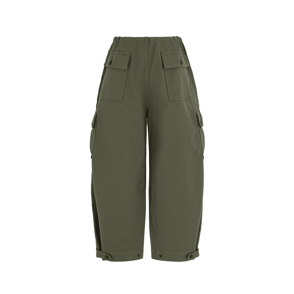 MAY MAY - Baggy Cargo Pants - Moss Green