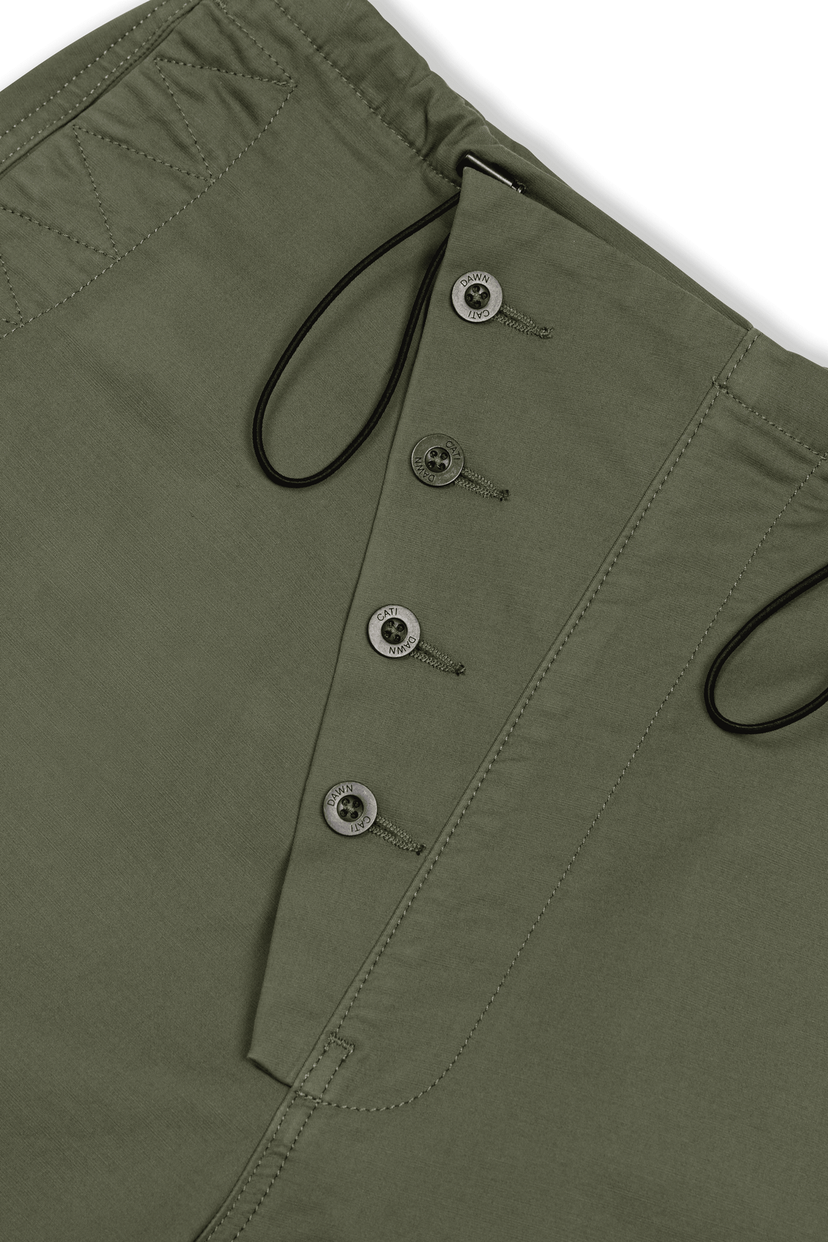 MAY MAY - Baggy Cargo Pants - Moss Green