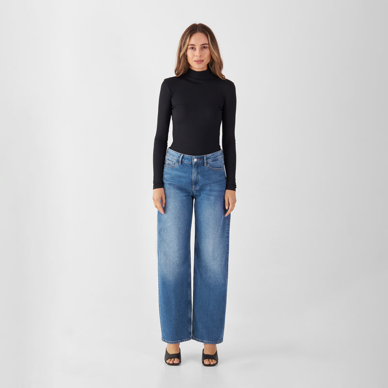 ASH Barrel Leg Minimal Stretch - Classic - Medium Blue