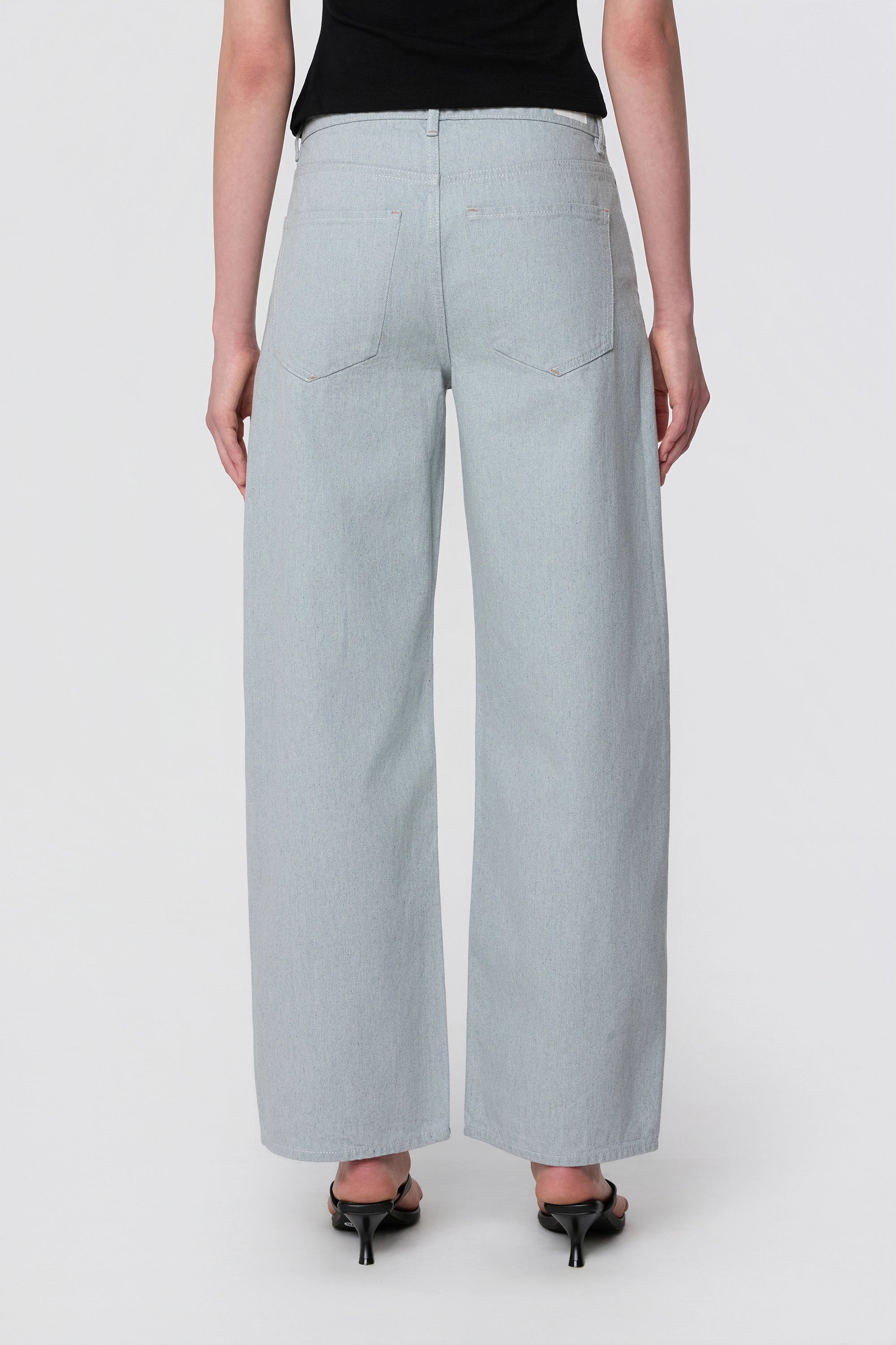 ASH Barrel Leg Minimal Stretch - Classic - PIW - Non Stretch - Recycled Blue - Womenswear