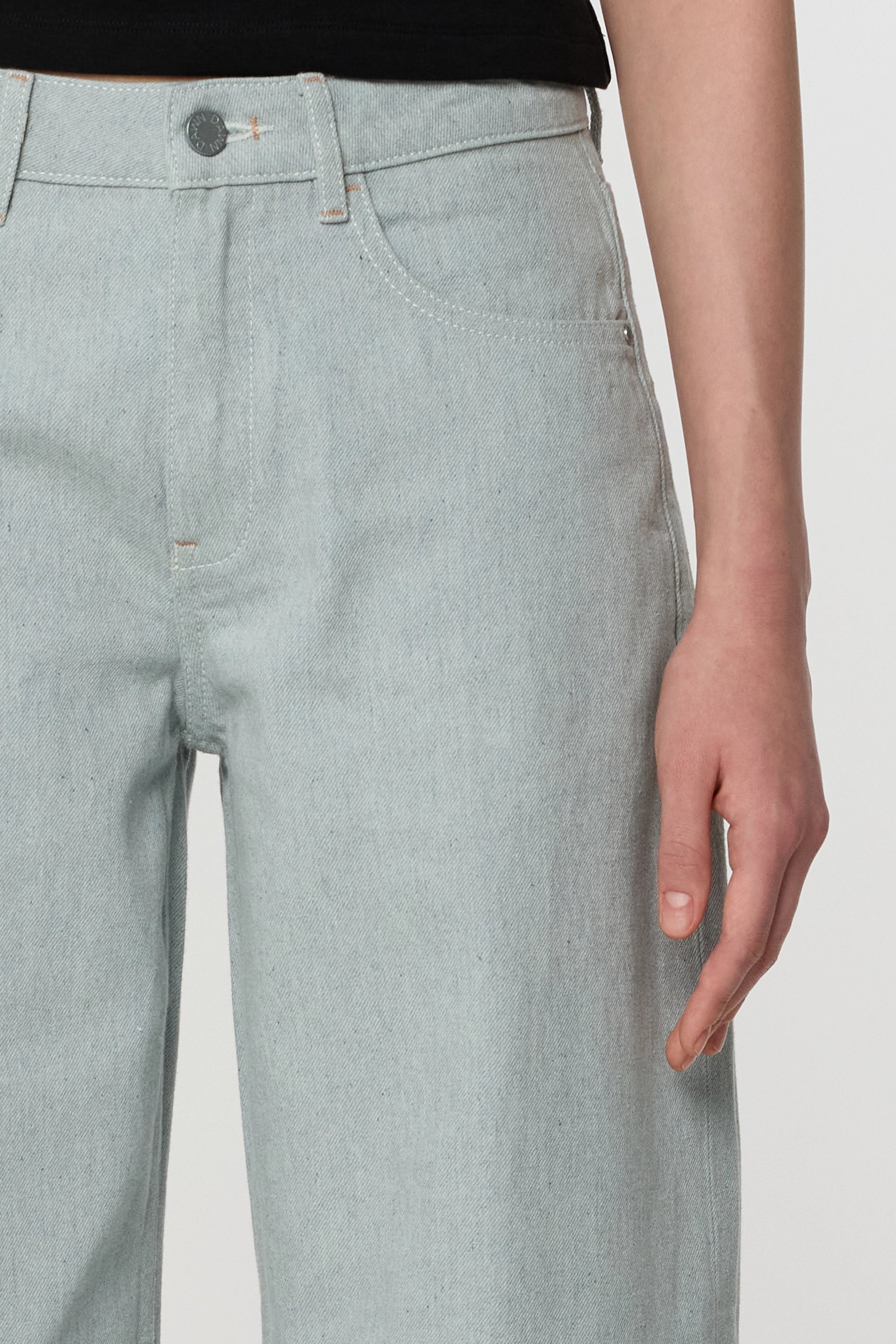 ASH Barrel Leg Minimal Stretch - Classic - PIW - Non Stretch - Recycled Blue - Womenswear