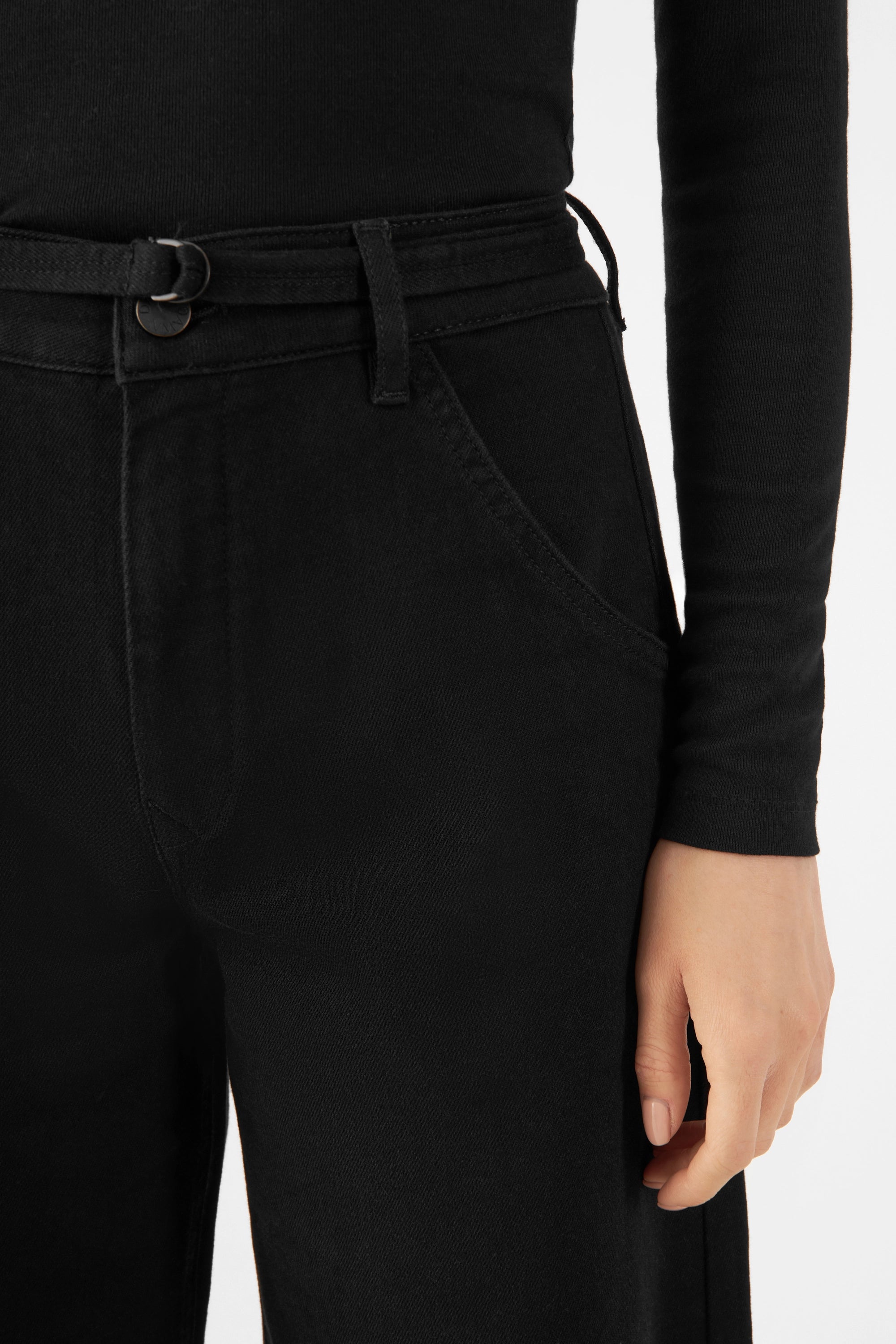 BLINK Wide Barrel Culotte Soft Denim - Classic - Stay Black