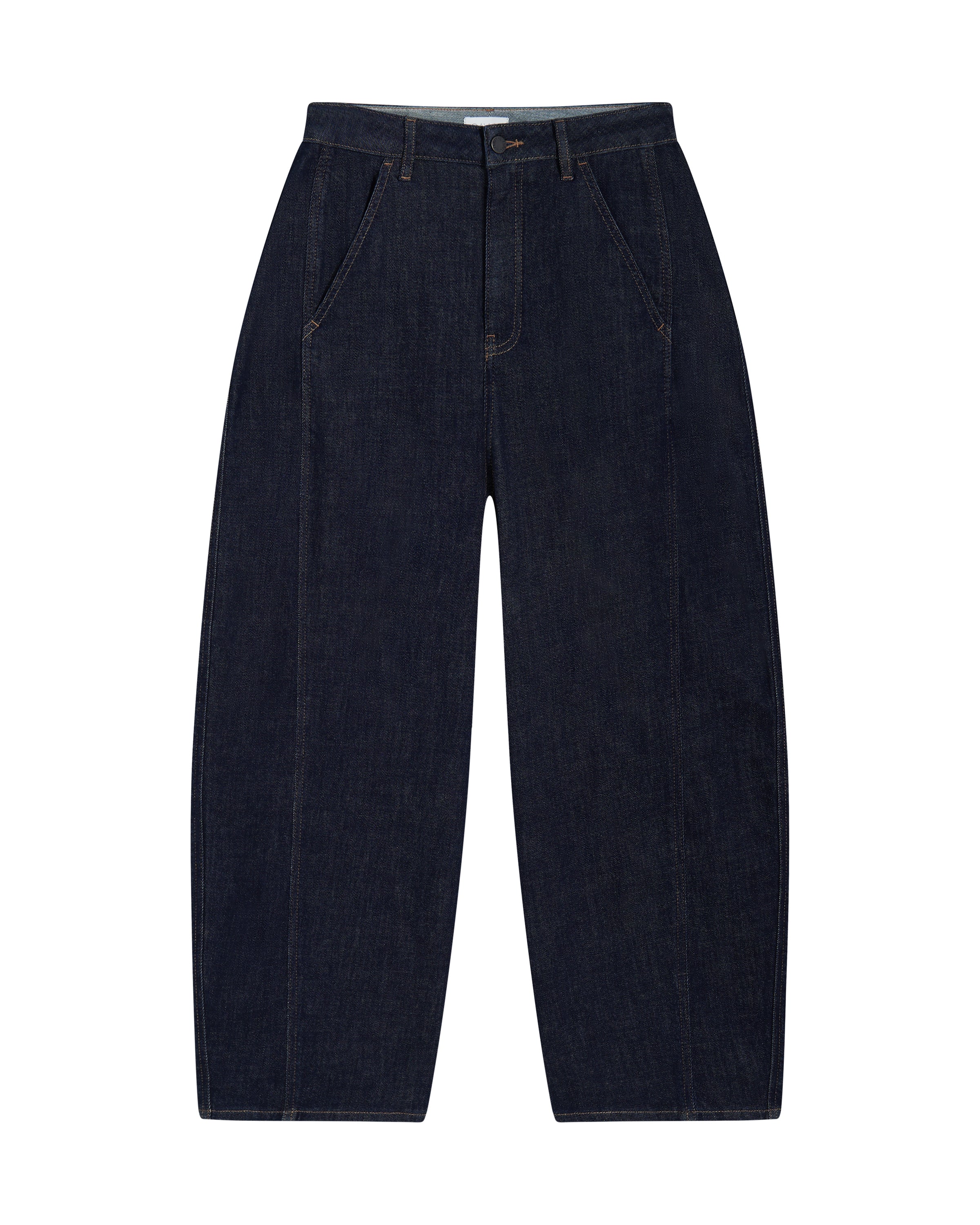 MOONDUST Soft Denim - Wide Barrel leg - Raw Blue