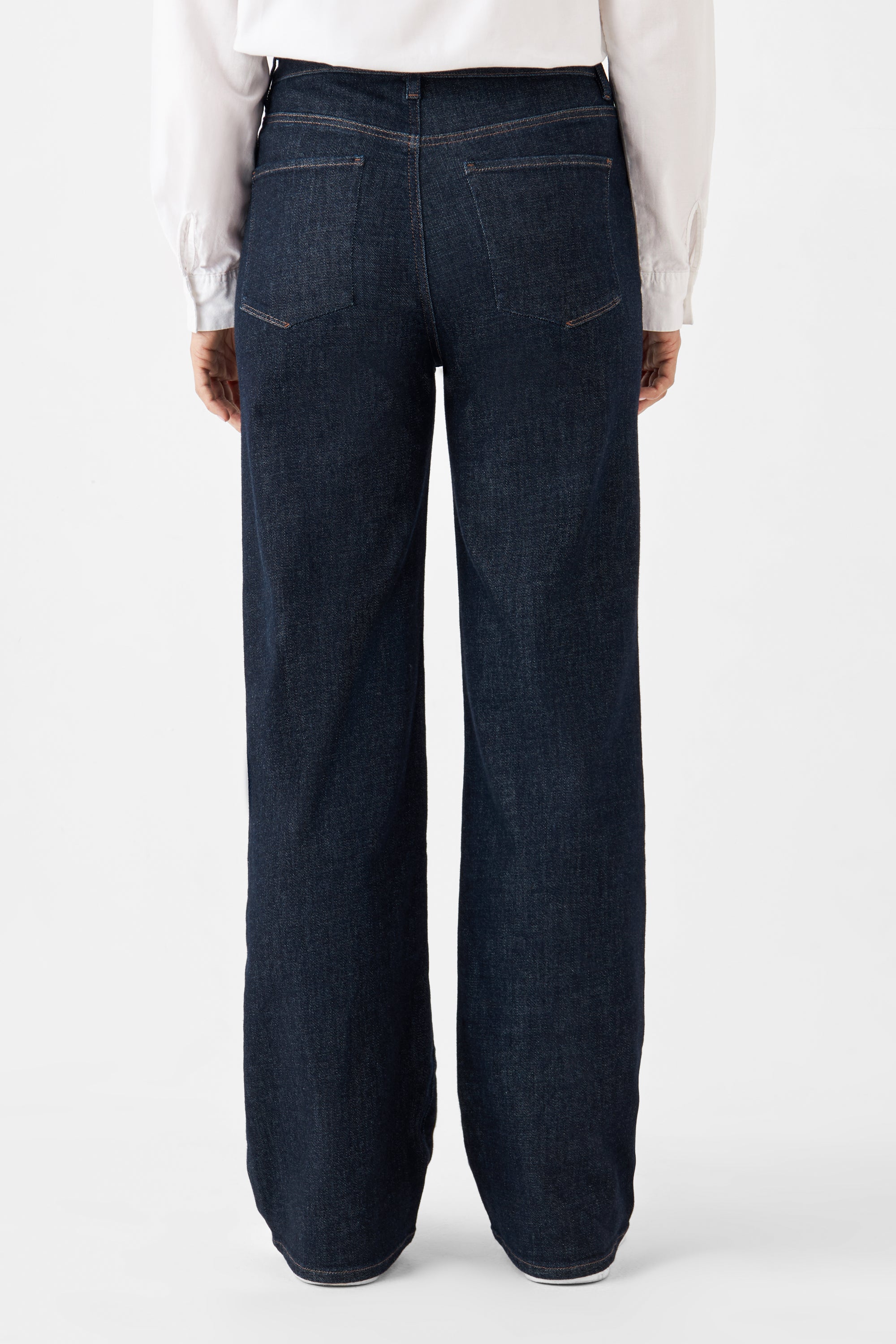 DEW Flared Soft Denim - Classic - Raw Blue