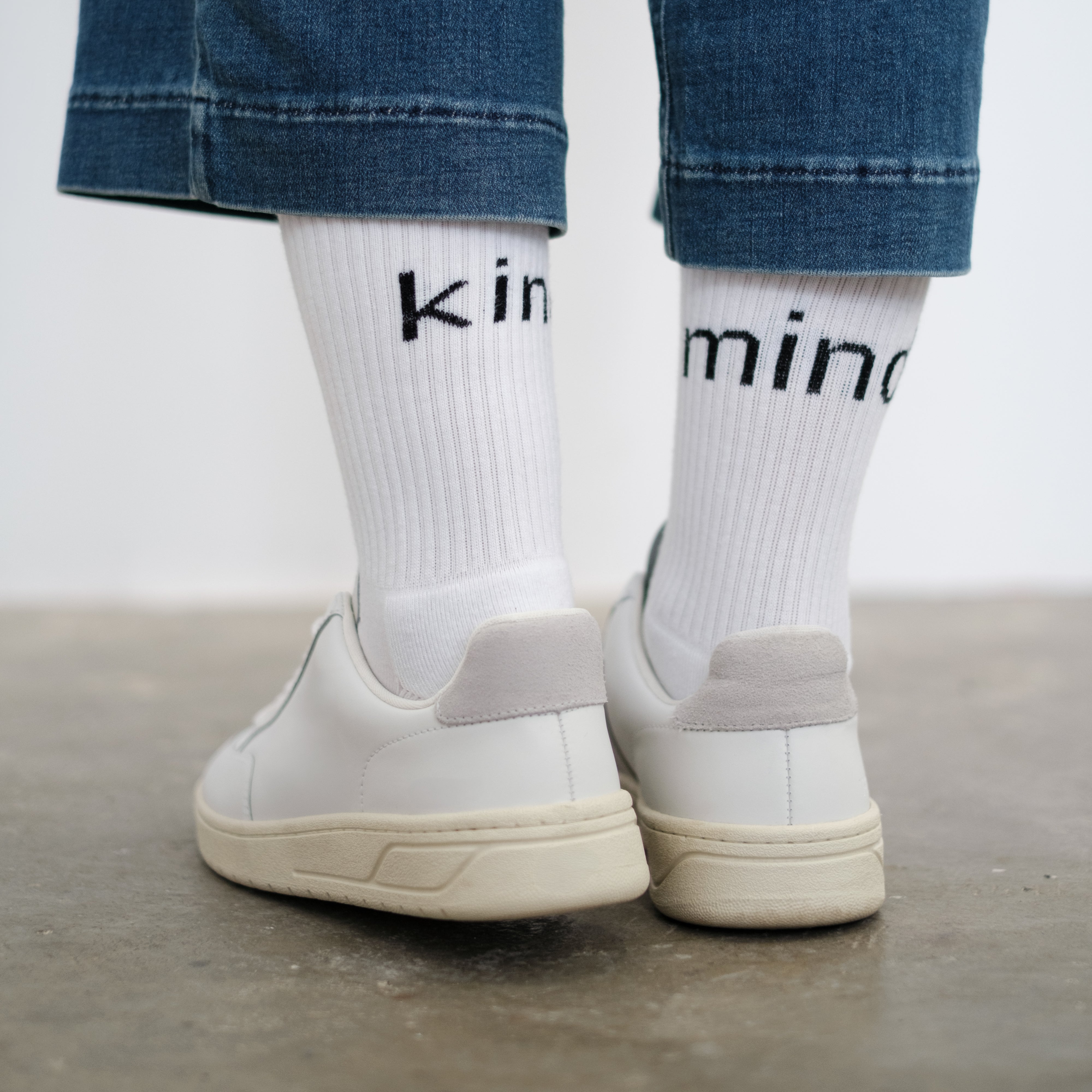 kind mind Socks - White