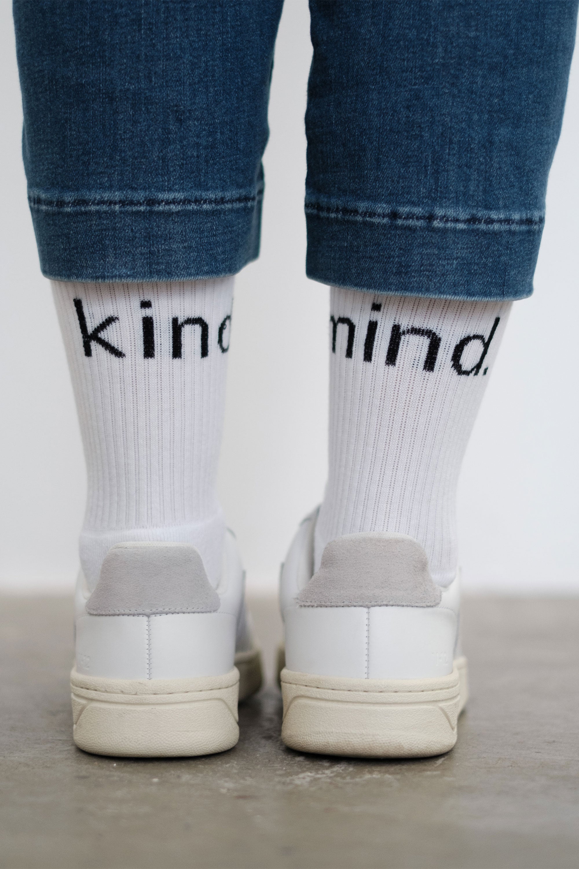 kind mind Socks - White