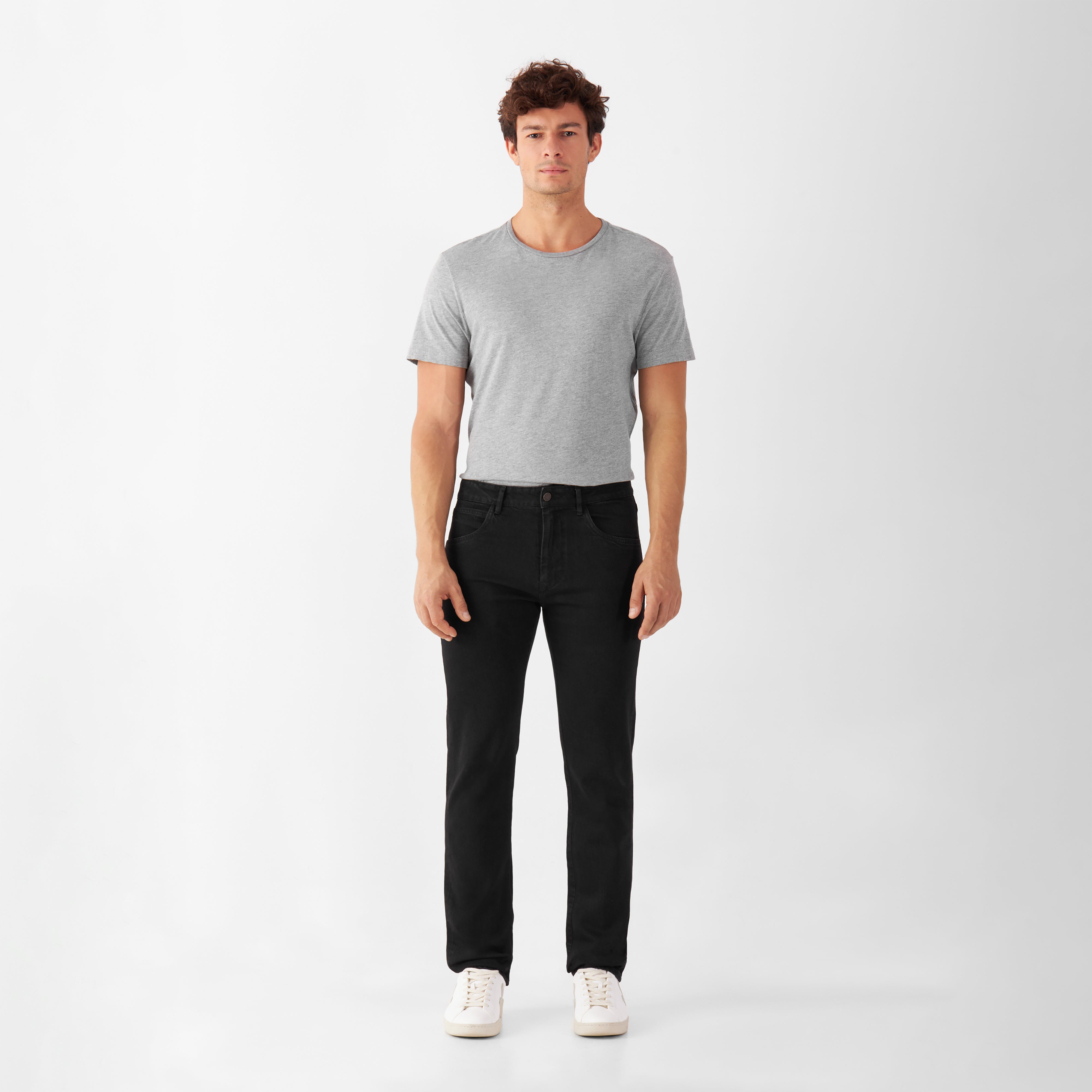 DUSK Regular Straight Minimal Stretch - Classic - Black