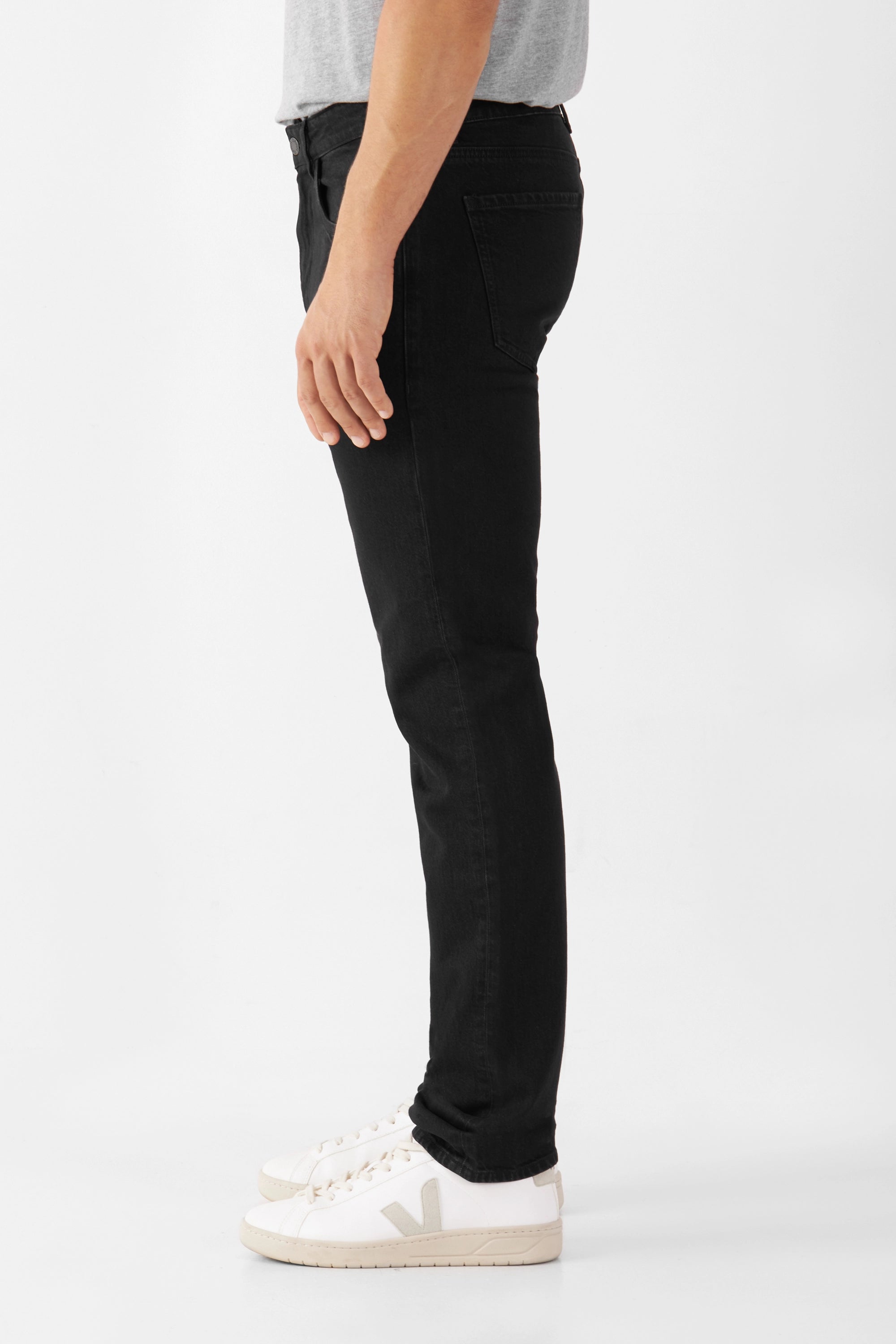 DUSK Regular Straight Minimal Stretch - Classic - Black