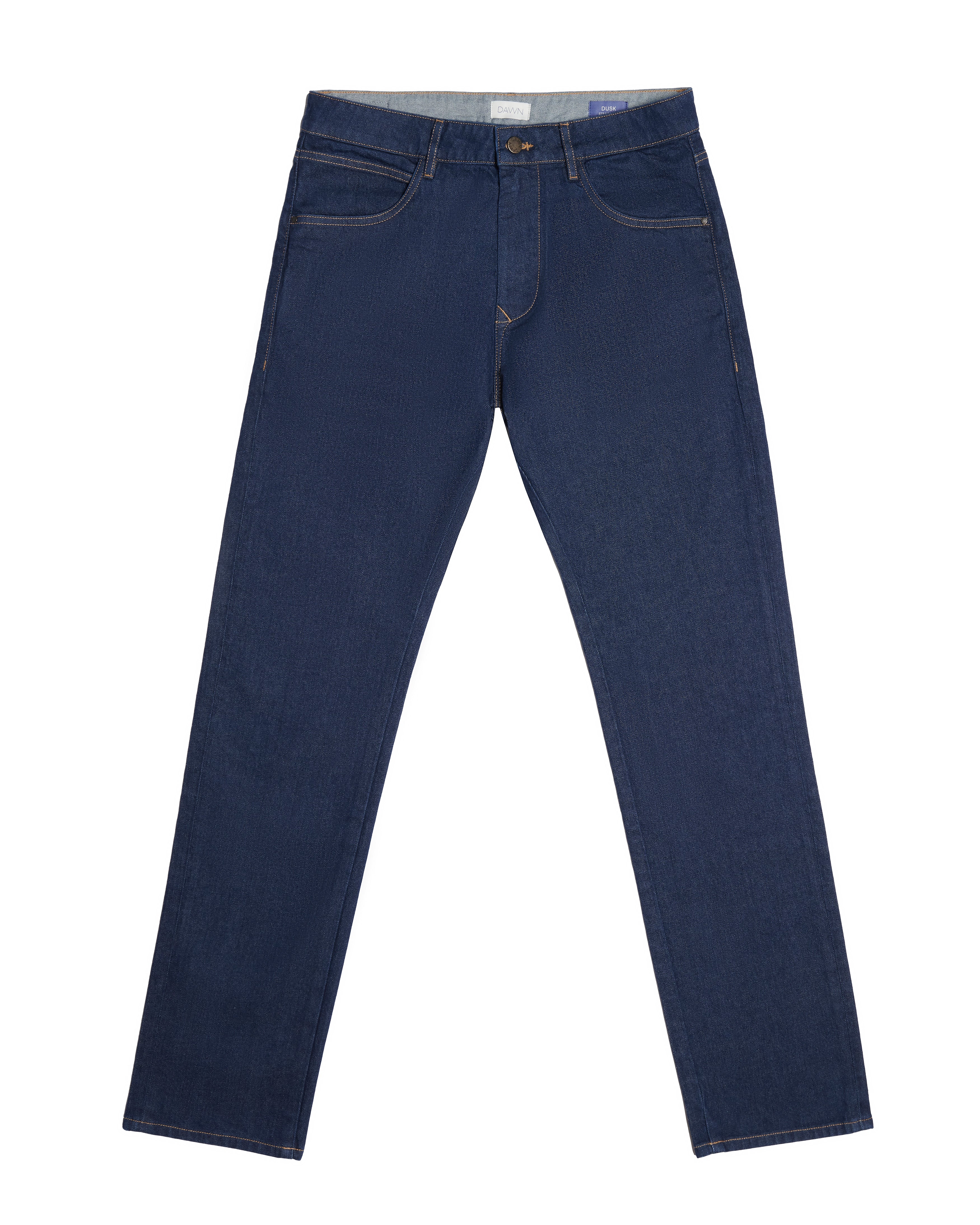 DUSK Regular Straight Minimal Stretch - Classic - Raw Blue