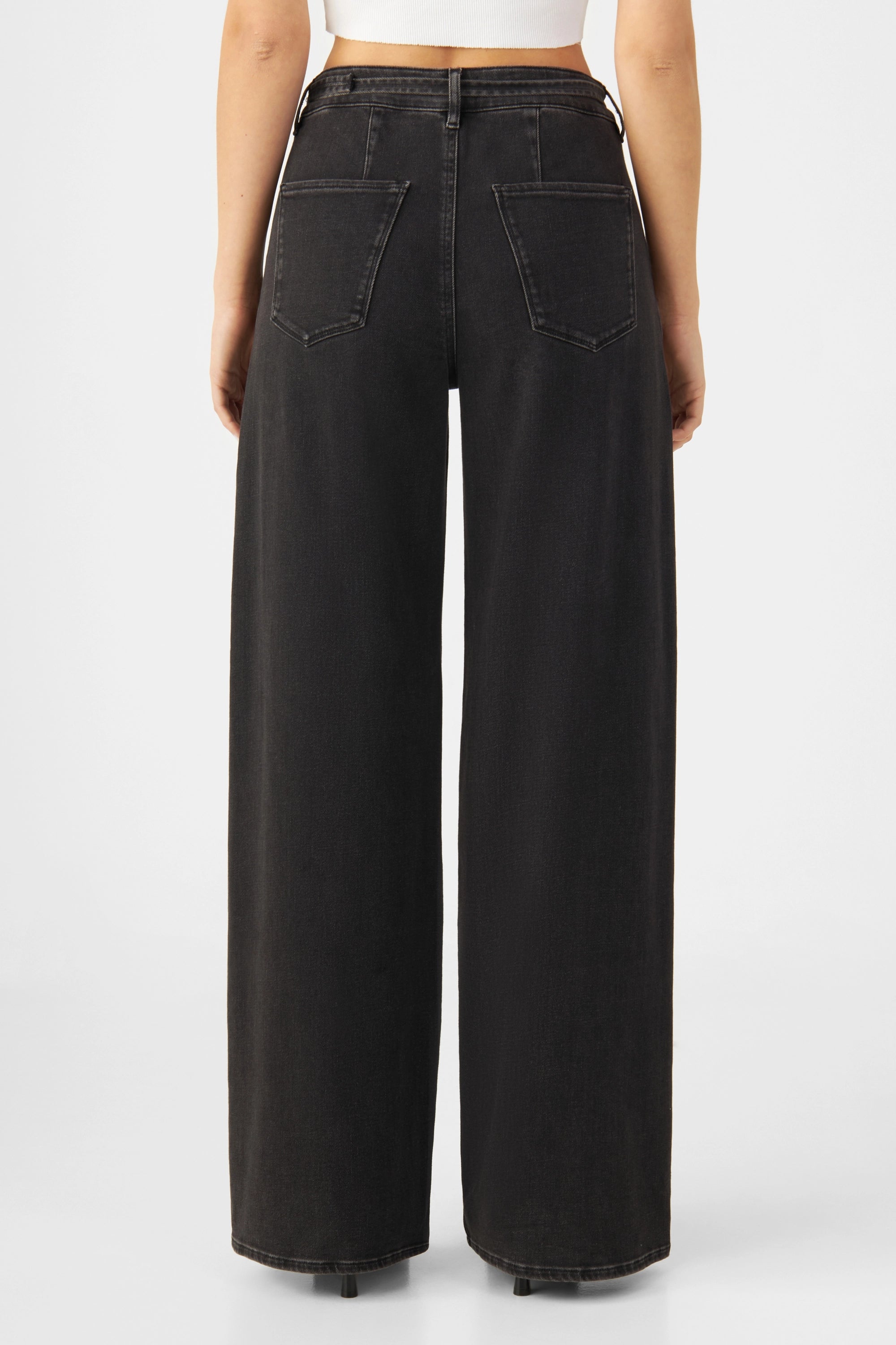 BLINK High Waist Wide - Black Denim