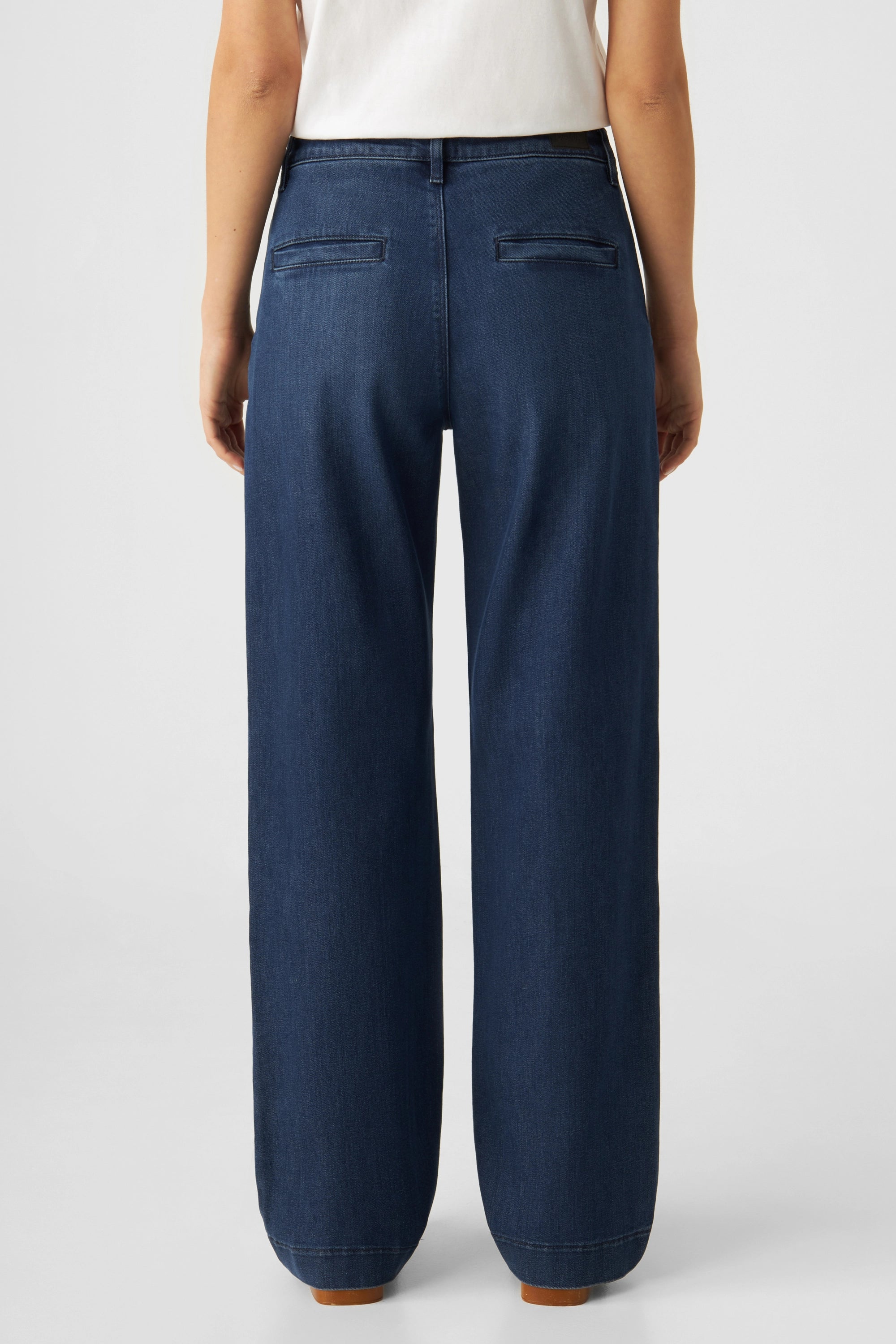 GLOW Flared Soft Denim - Chino - Dark Blue