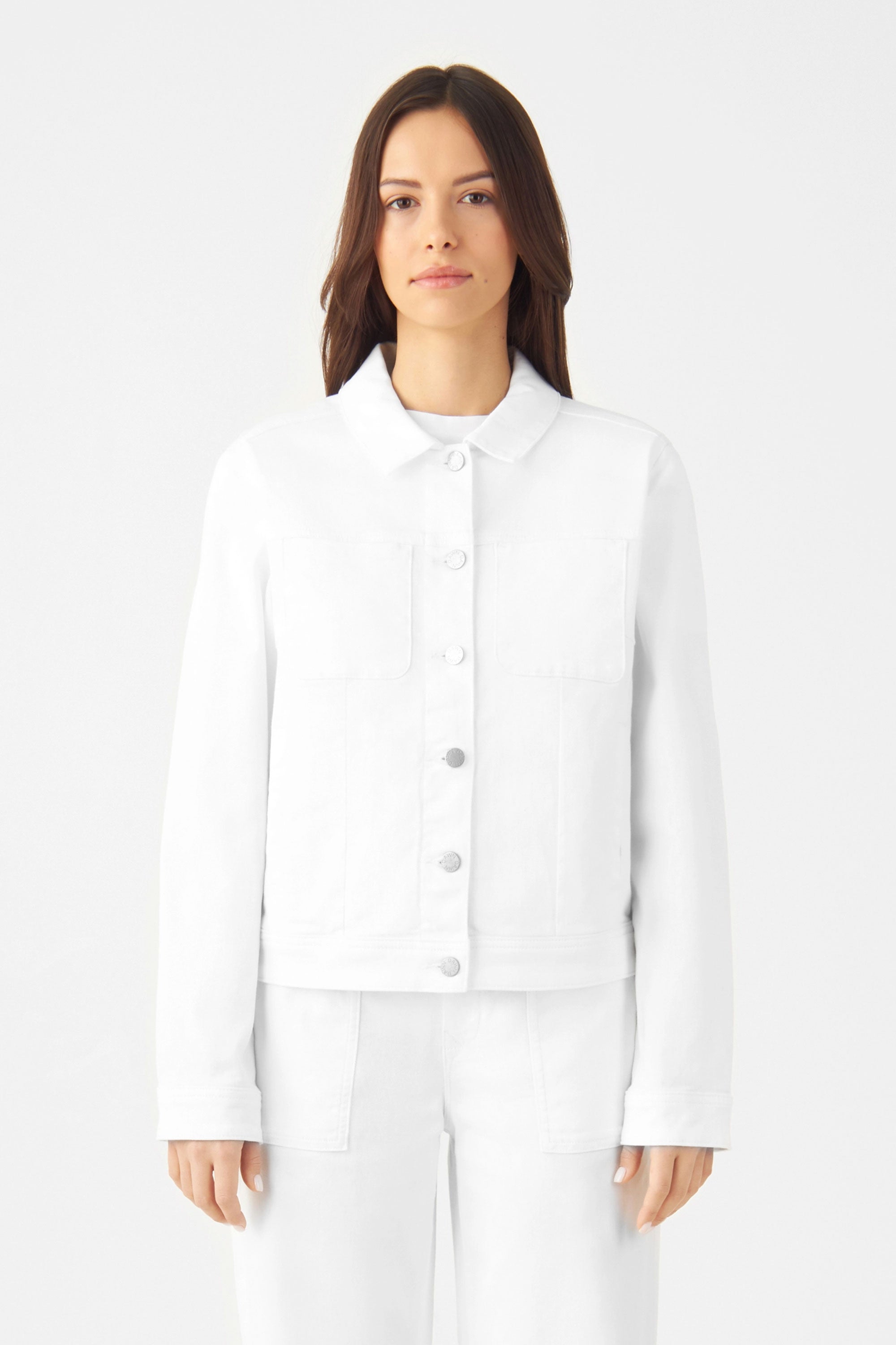 CALLISTO Jacket Soft Organic - Classic - White Denim