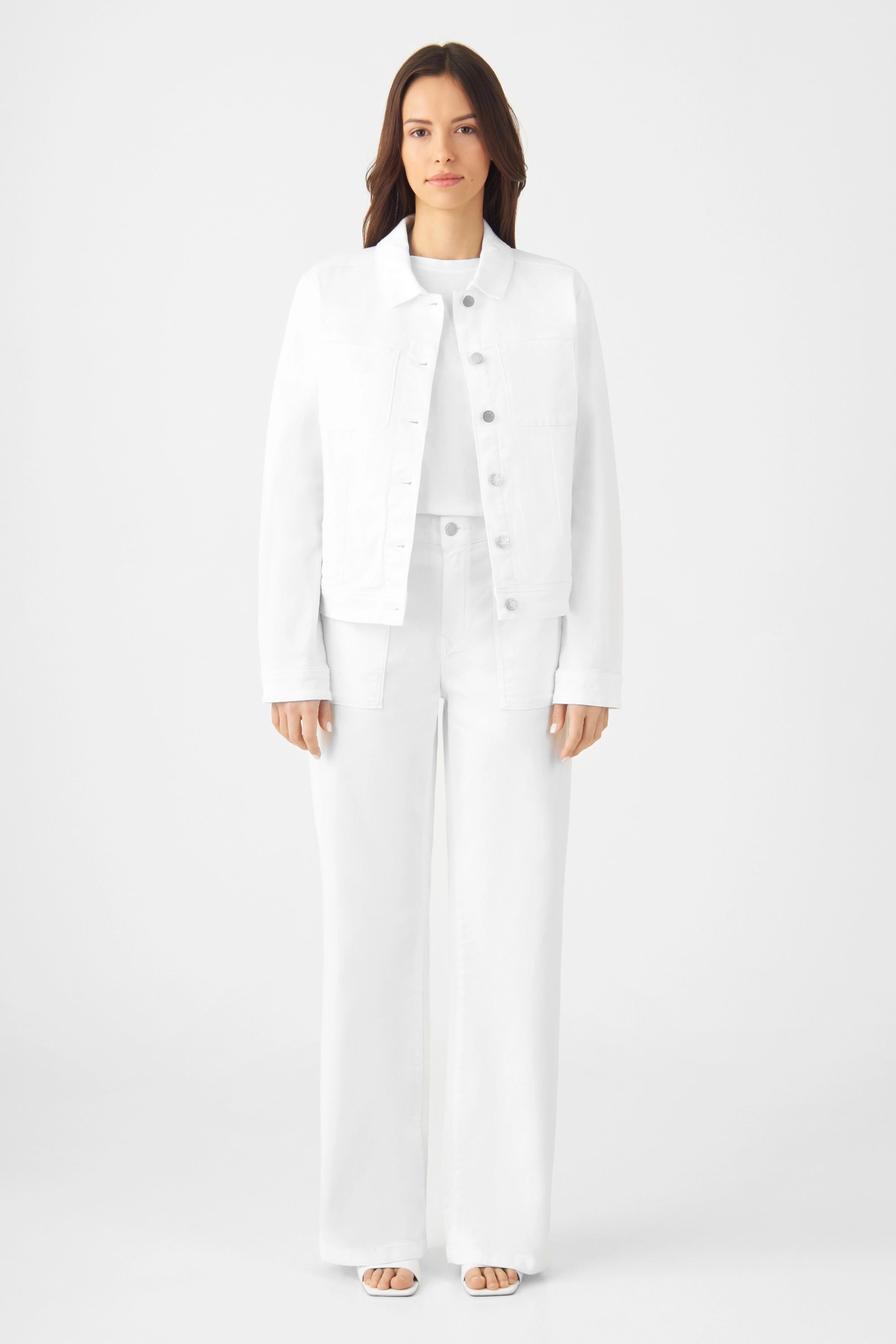 CALLISTO Jacket Soft Organic - Classic - White Denim