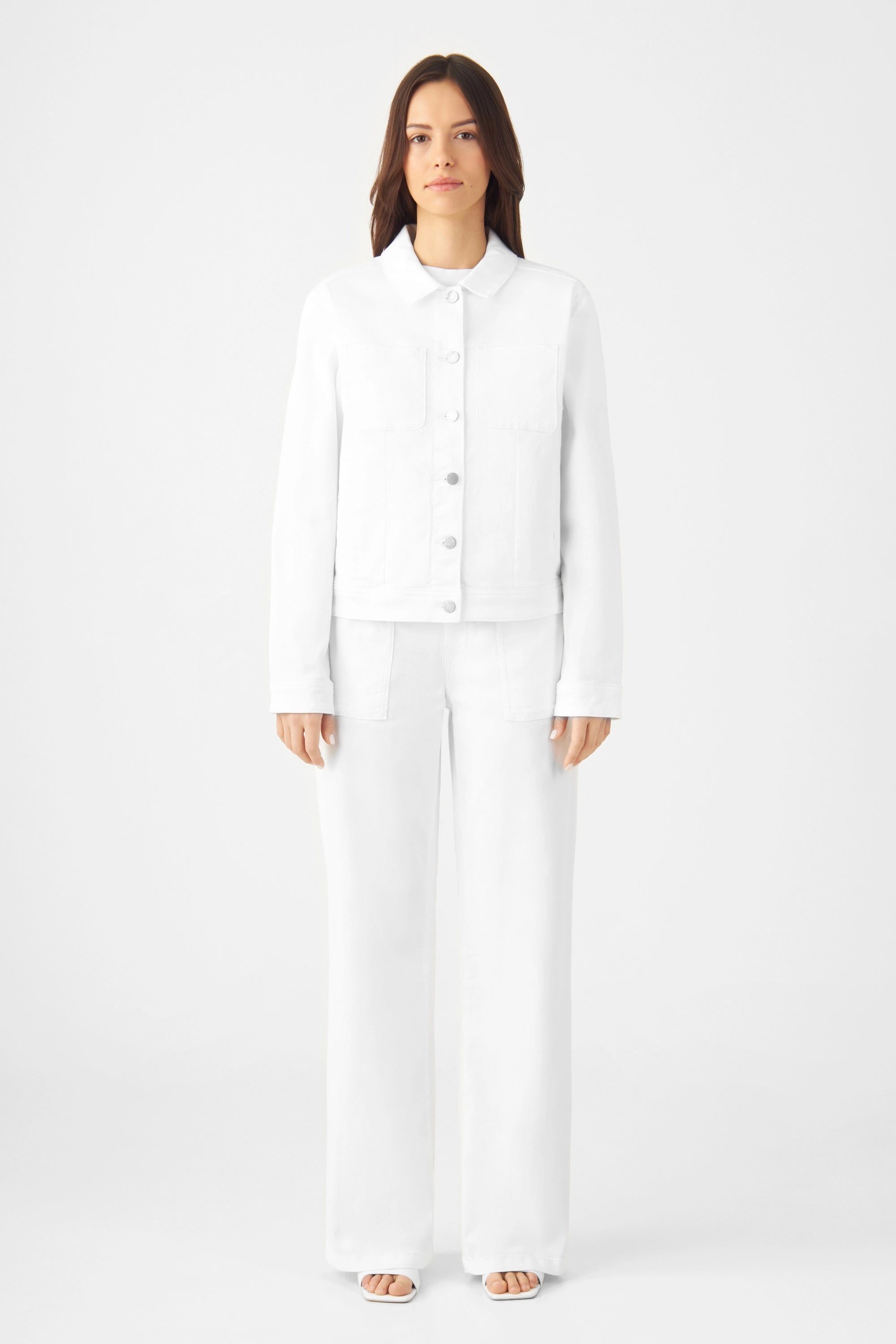 CALLISTO Jacket Soft Organic - Classic - White Denim