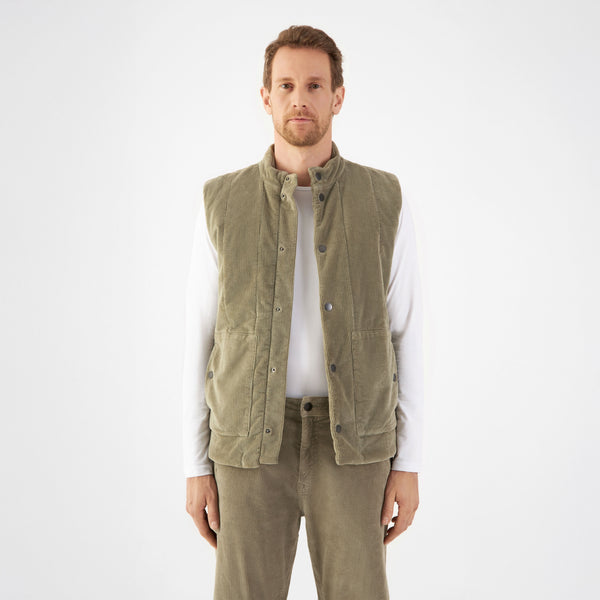 KASHEW_Vest_Corduroy_Padded_M_