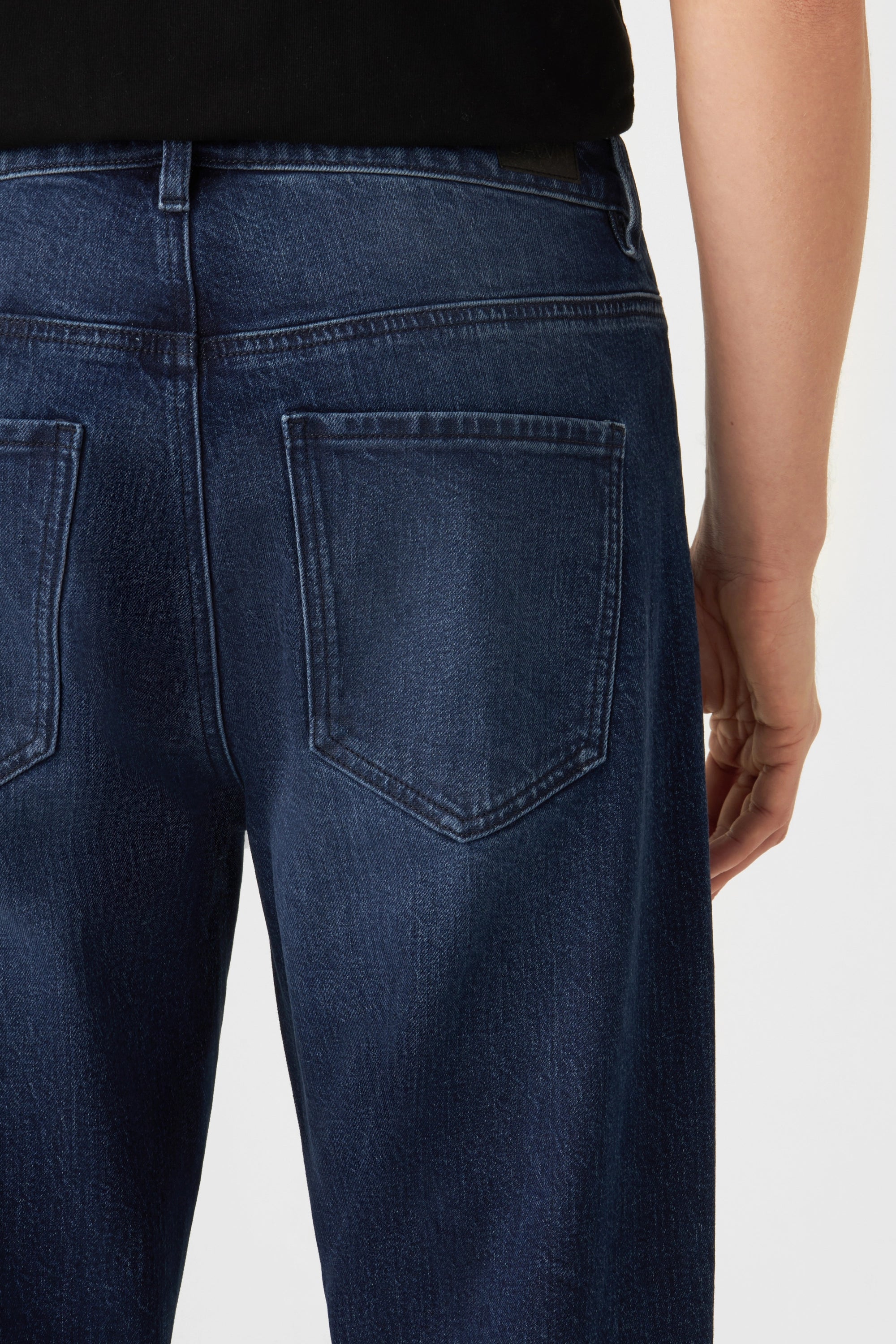 RISE Relaxed Tapered Minimal Stretch - Basic - Dark Blue