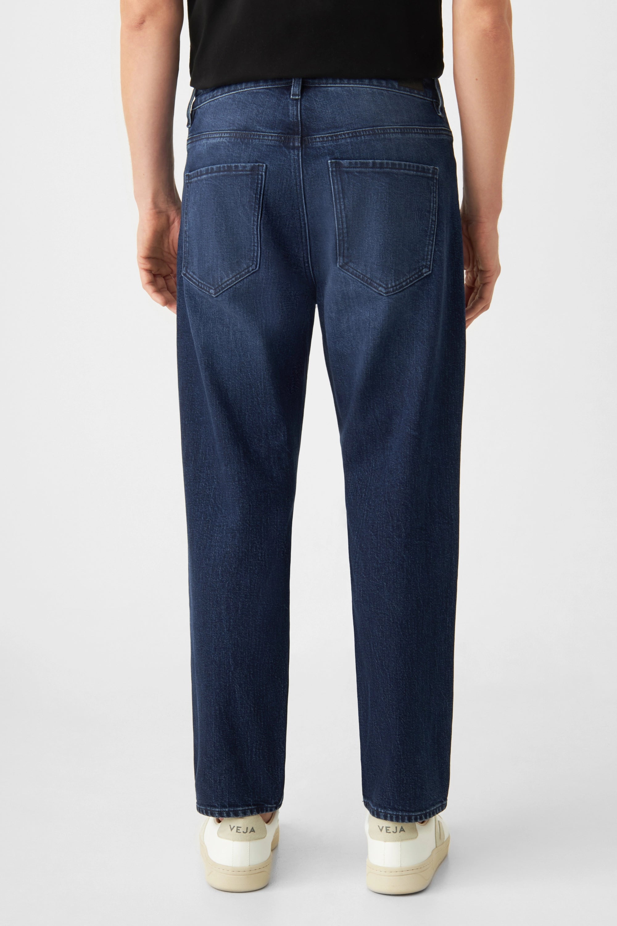 RISE Relaxed Tapered Minimal Stretch - Basic - Dark Blue