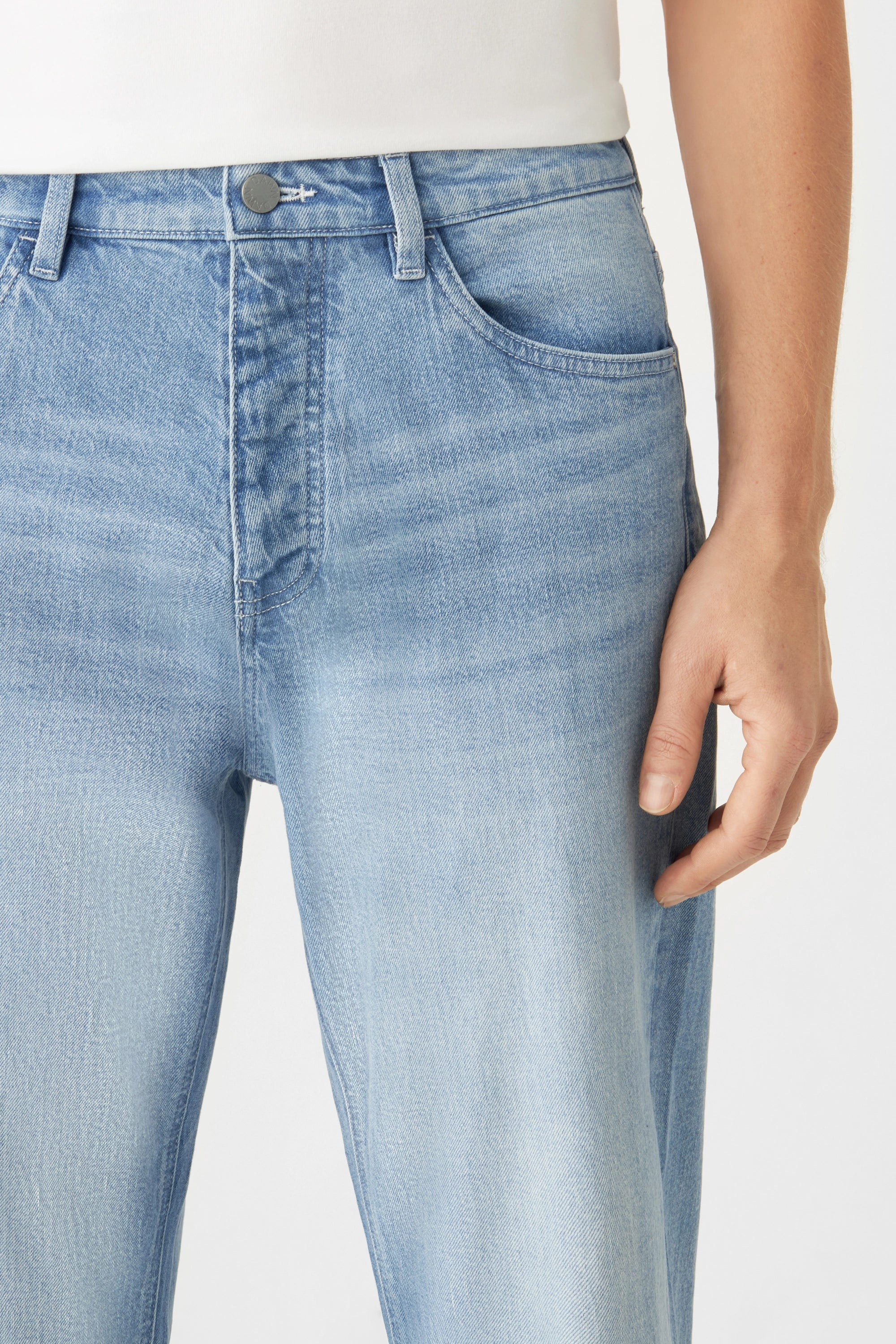 RISE Relaxed Tapered Minimal Stretch - Basic - Bright Blue
