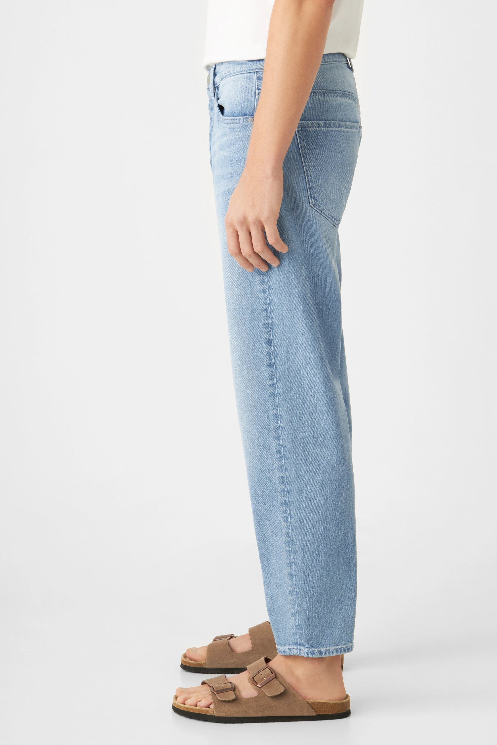 RISE Relaxed Tapered Minimal Stretch - Basic - Bright Blue