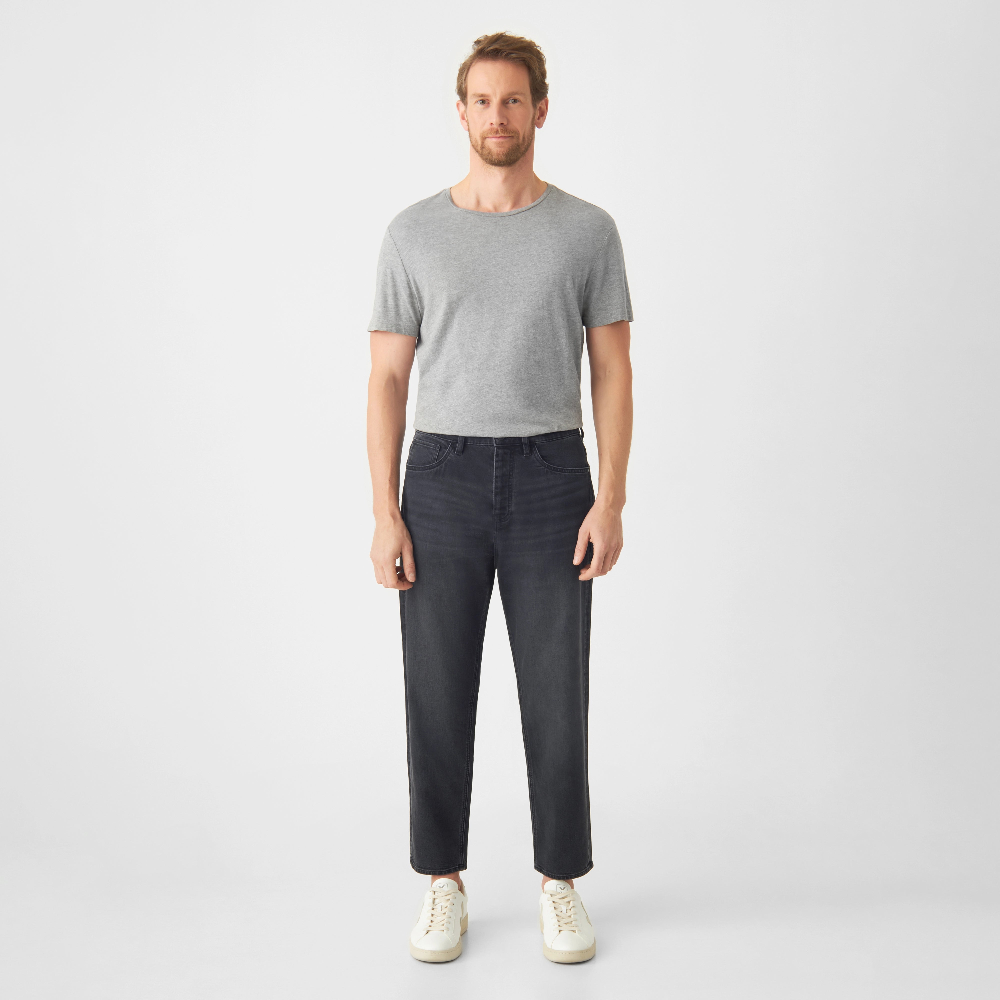 RISE Relaxed Tapered Minimal Stretch - Basic - Vintage Black