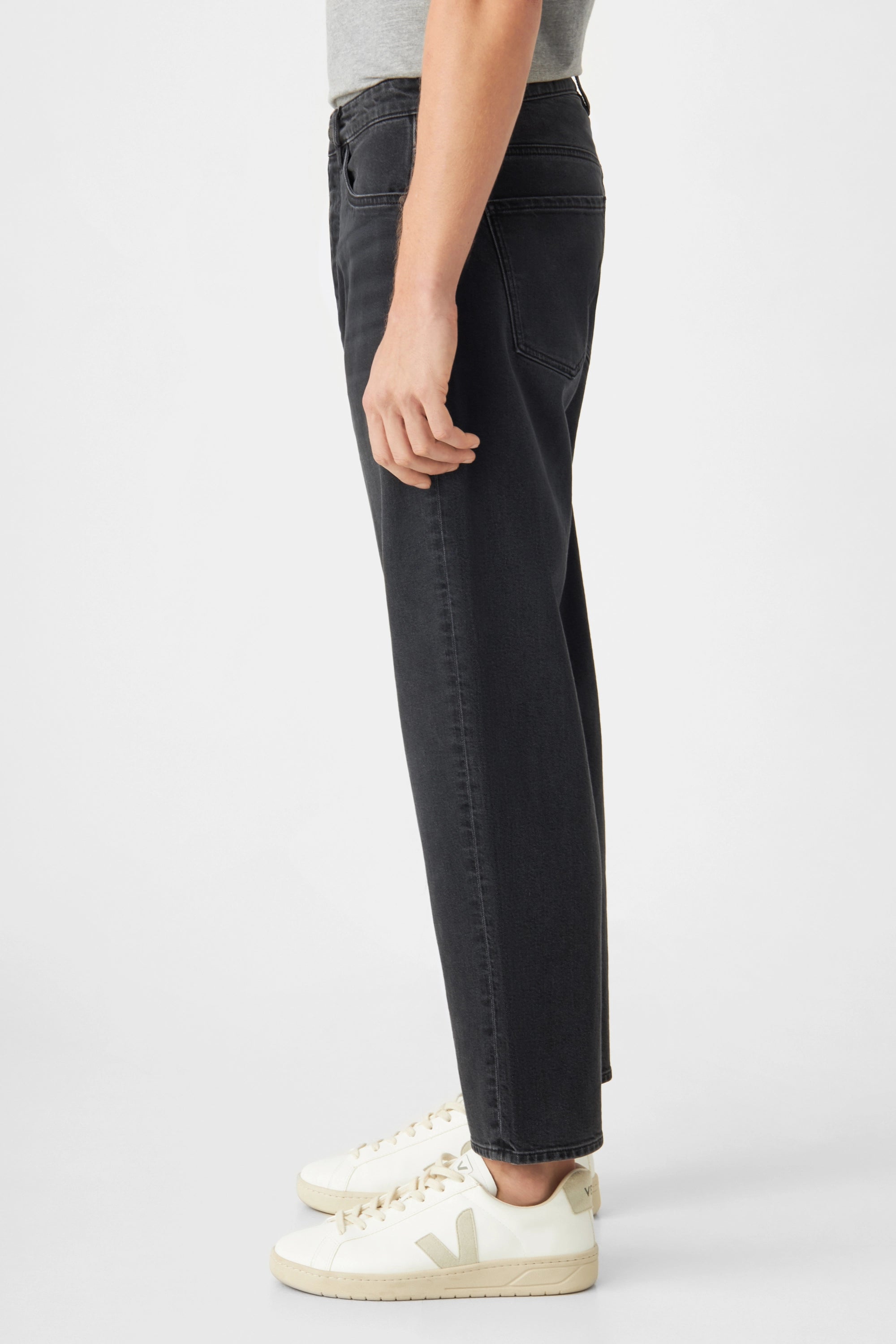 RISE Relaxed Tapered Minimal Stretch - Basic - Vintage Black