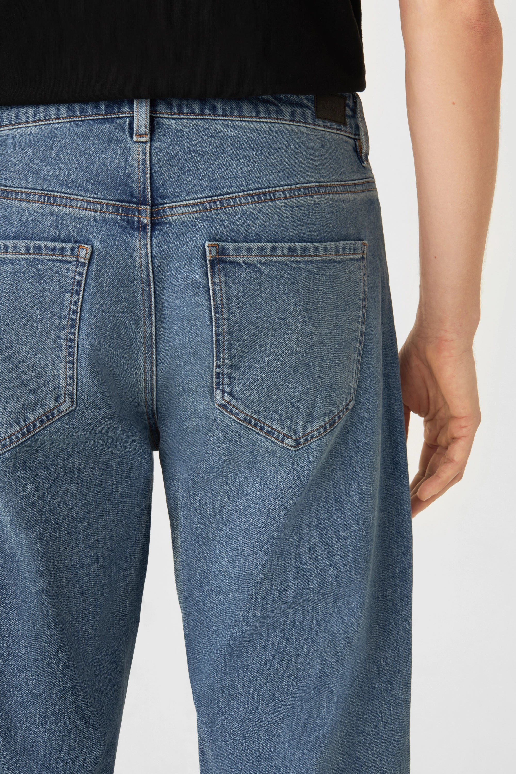 RISE Relaxed Tapered Minimal Stretch - Basic - Vintage Blue