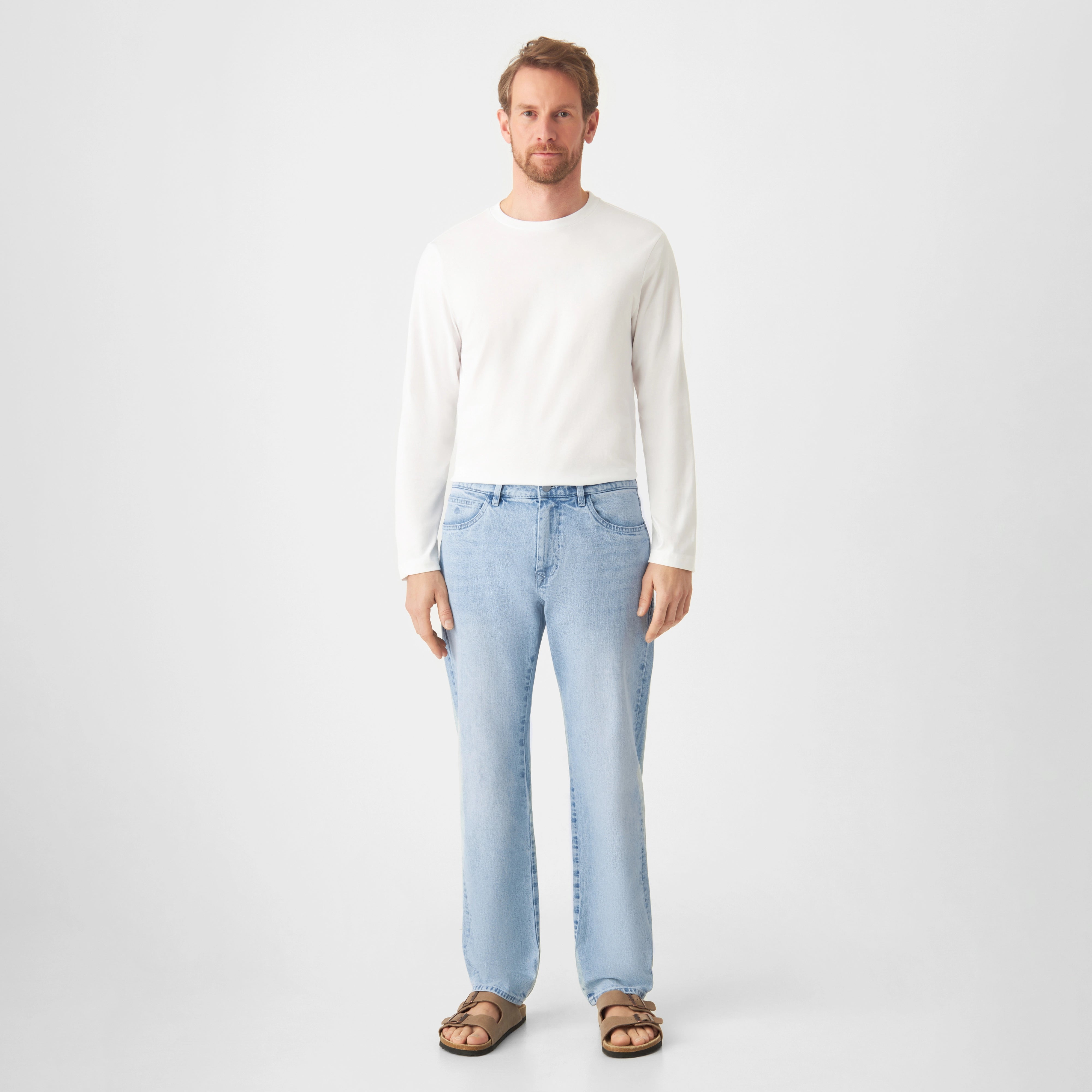 DUSK Regular Straight Minimal Stretch - Classic - Bright Blue