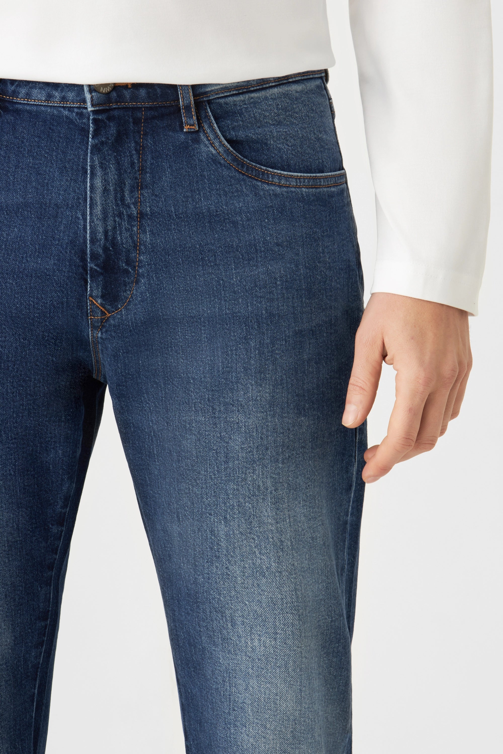 DUSK Regular Straight Minimal Stretch - Classic - Dark Blue