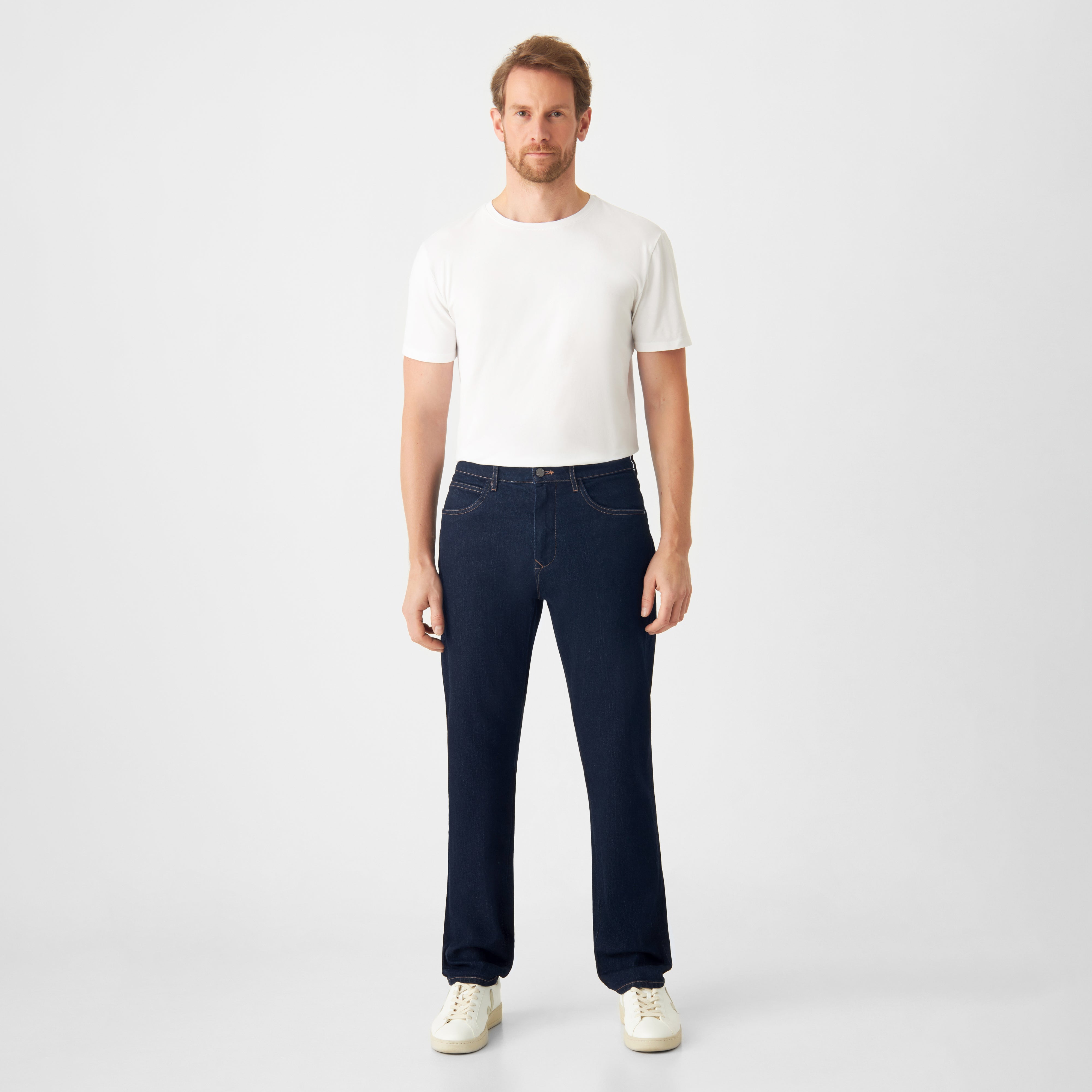 DUSK Regular Straight Minimal Stretch - Classic - Raw Blue