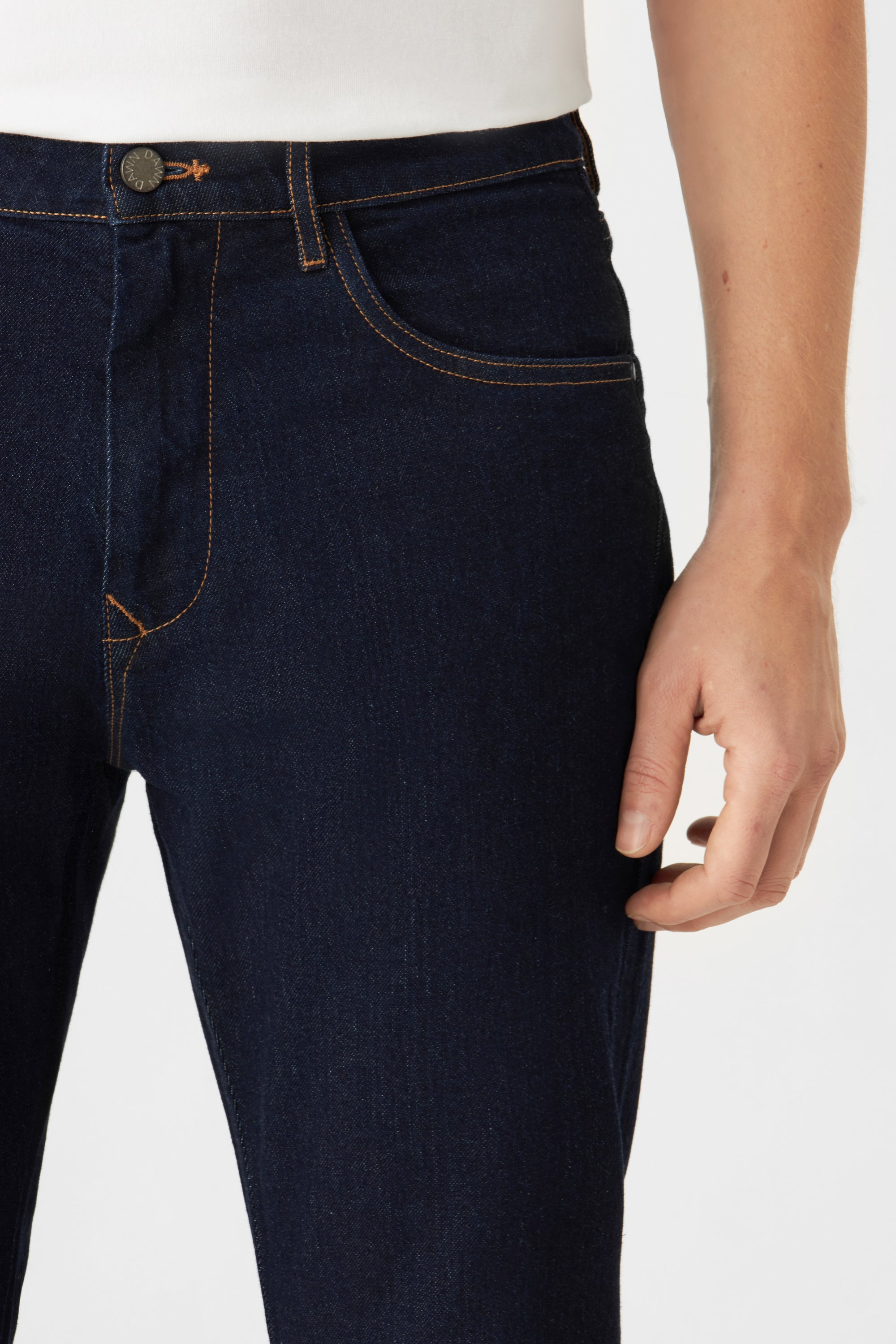 DUSK Regular Straight Minimal Stretch - Classic - Raw Blue