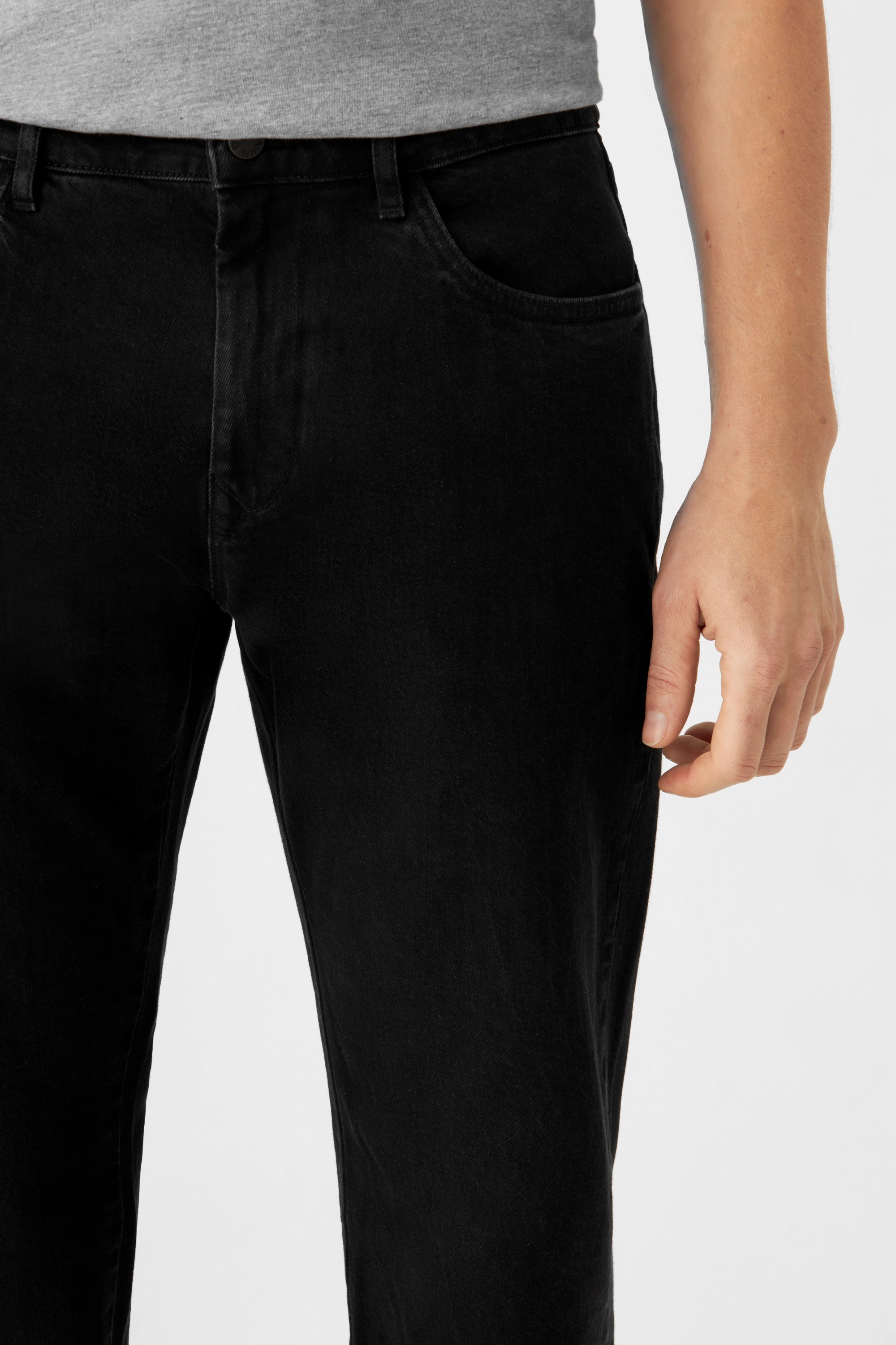 DUSK Regular Straight Minimal Stretch - Classic - Black
