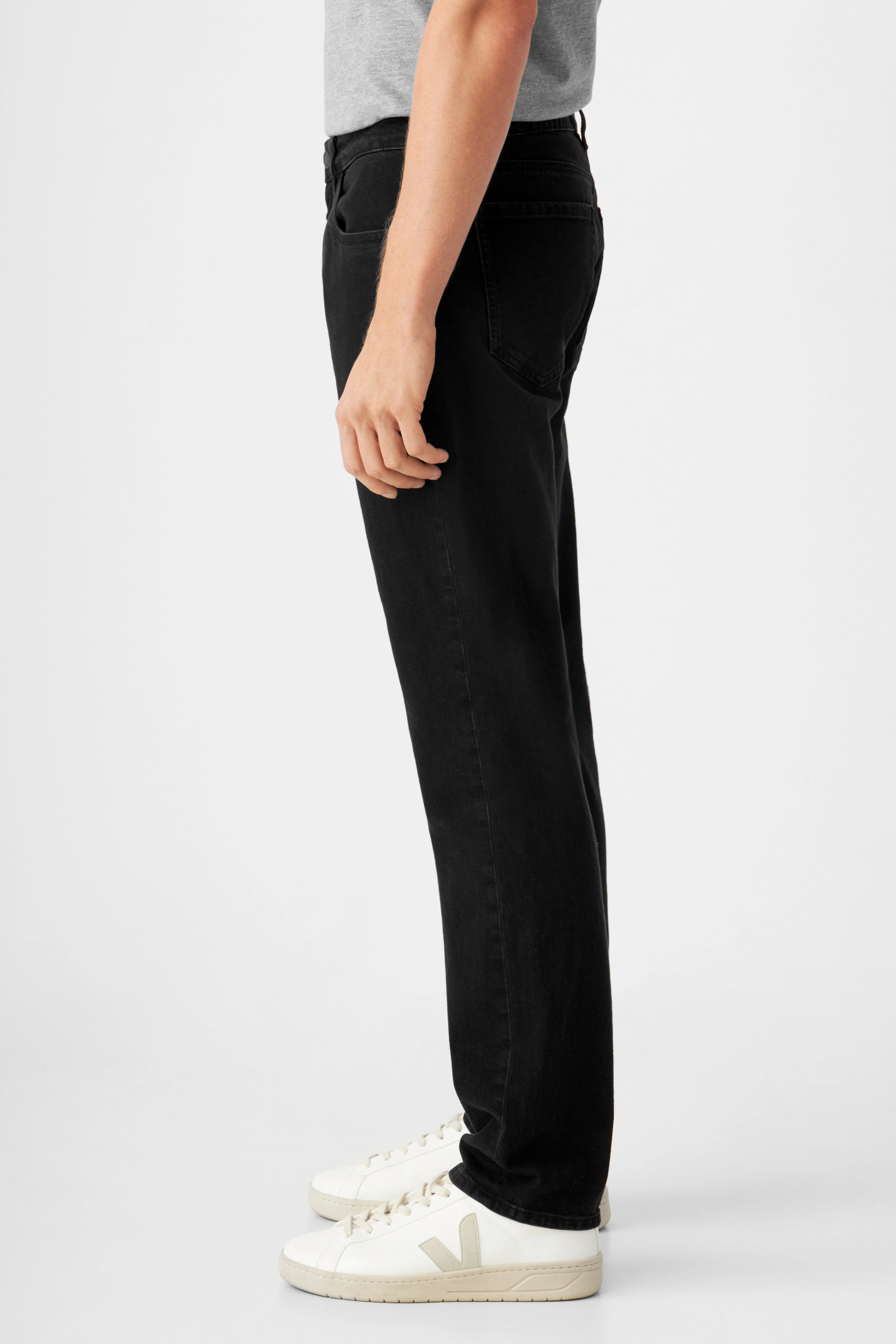 DUSK Regular Straight Minimal Stretch - Classic - Black