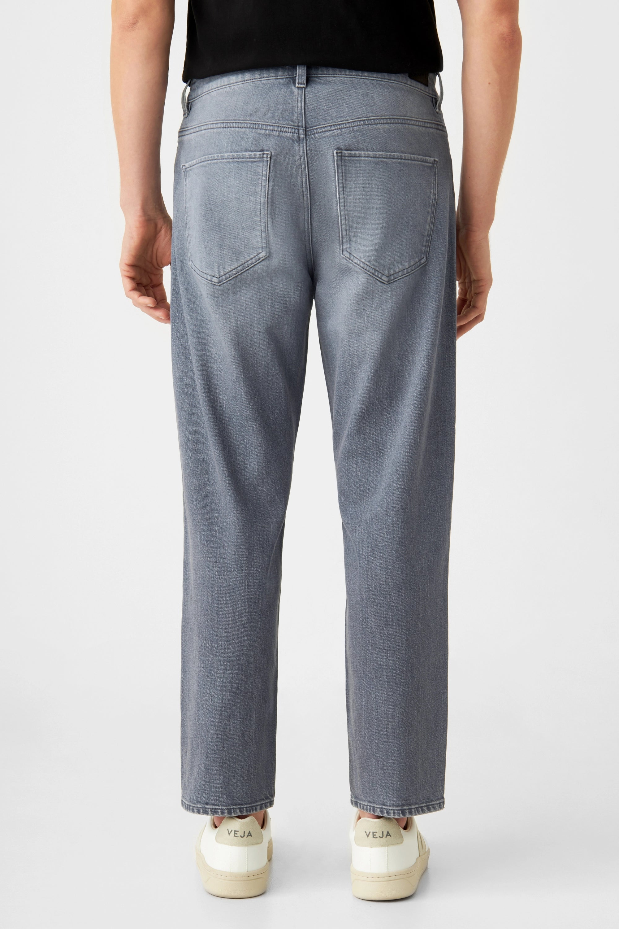 RISE Relaxed Tapered Minimal Stretch - Basic - Medium Grey