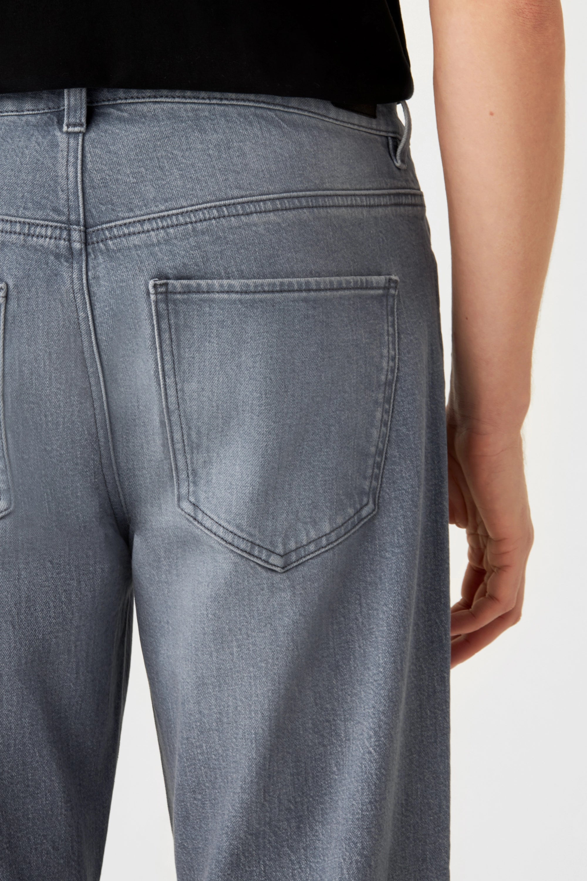 RISE Relaxed Tapered Minimal Stretch - Basic - Medium Grey