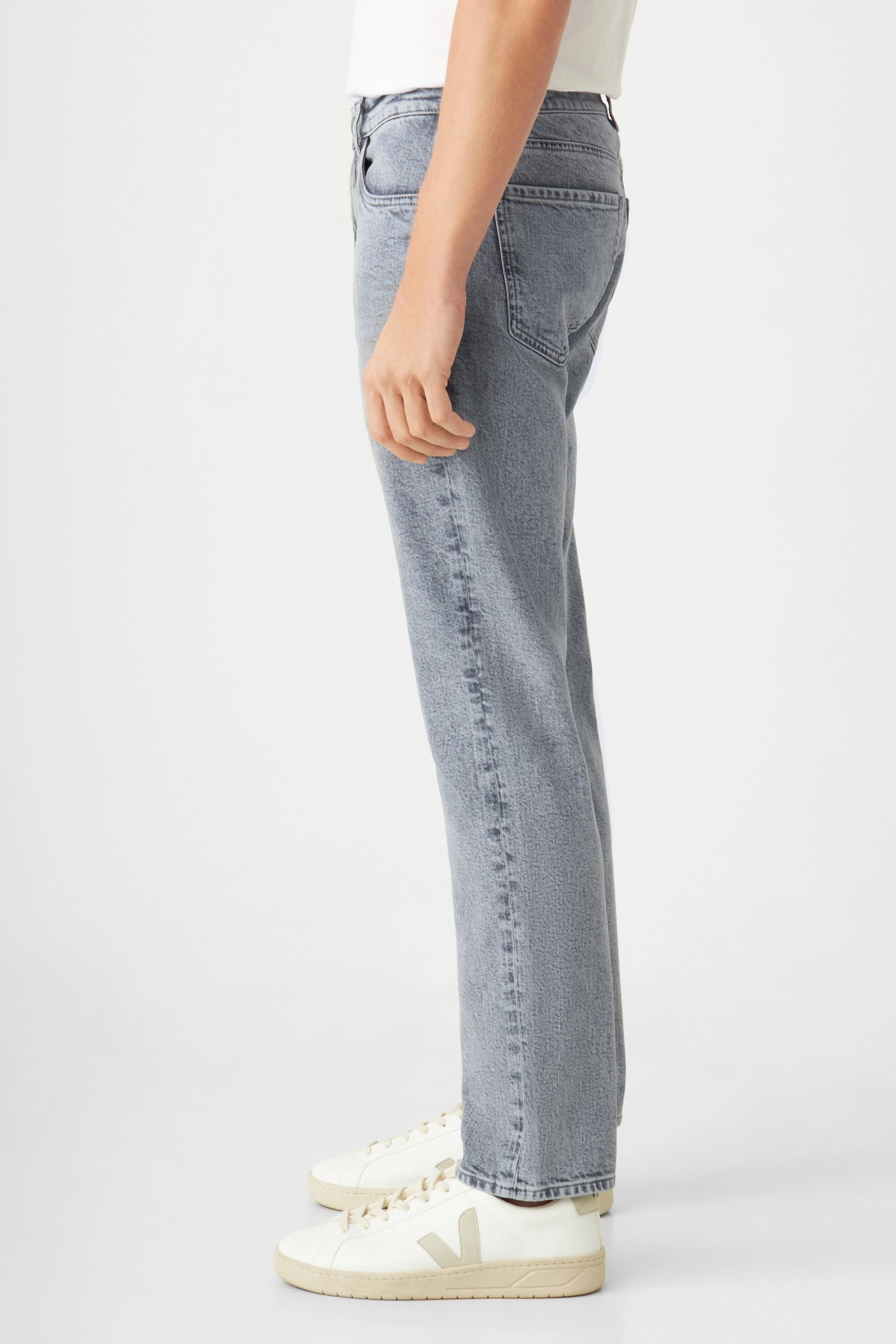 DUSK Regular Straight Minimal Stretch - Classic - Special Light Grey