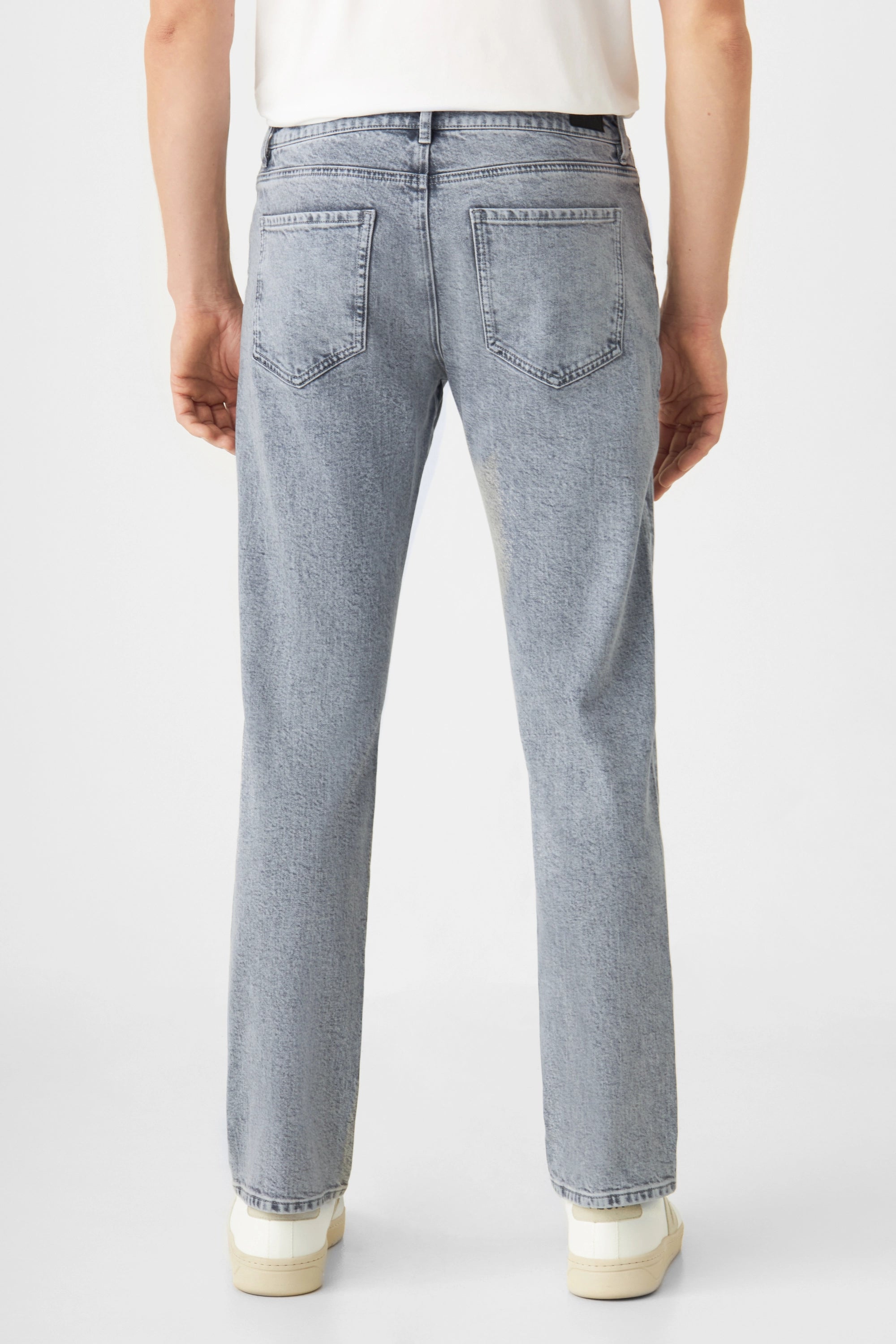 DUSK Regular Straight Minimal Stretch - Classic - Special Light Grey