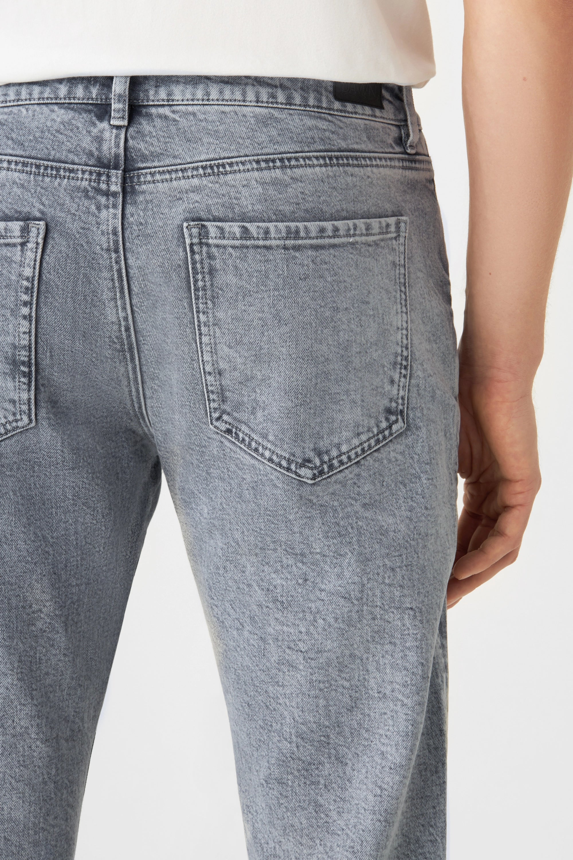 DUSK Regular Straight Minimal Stretch - Classic - Special Light Grey