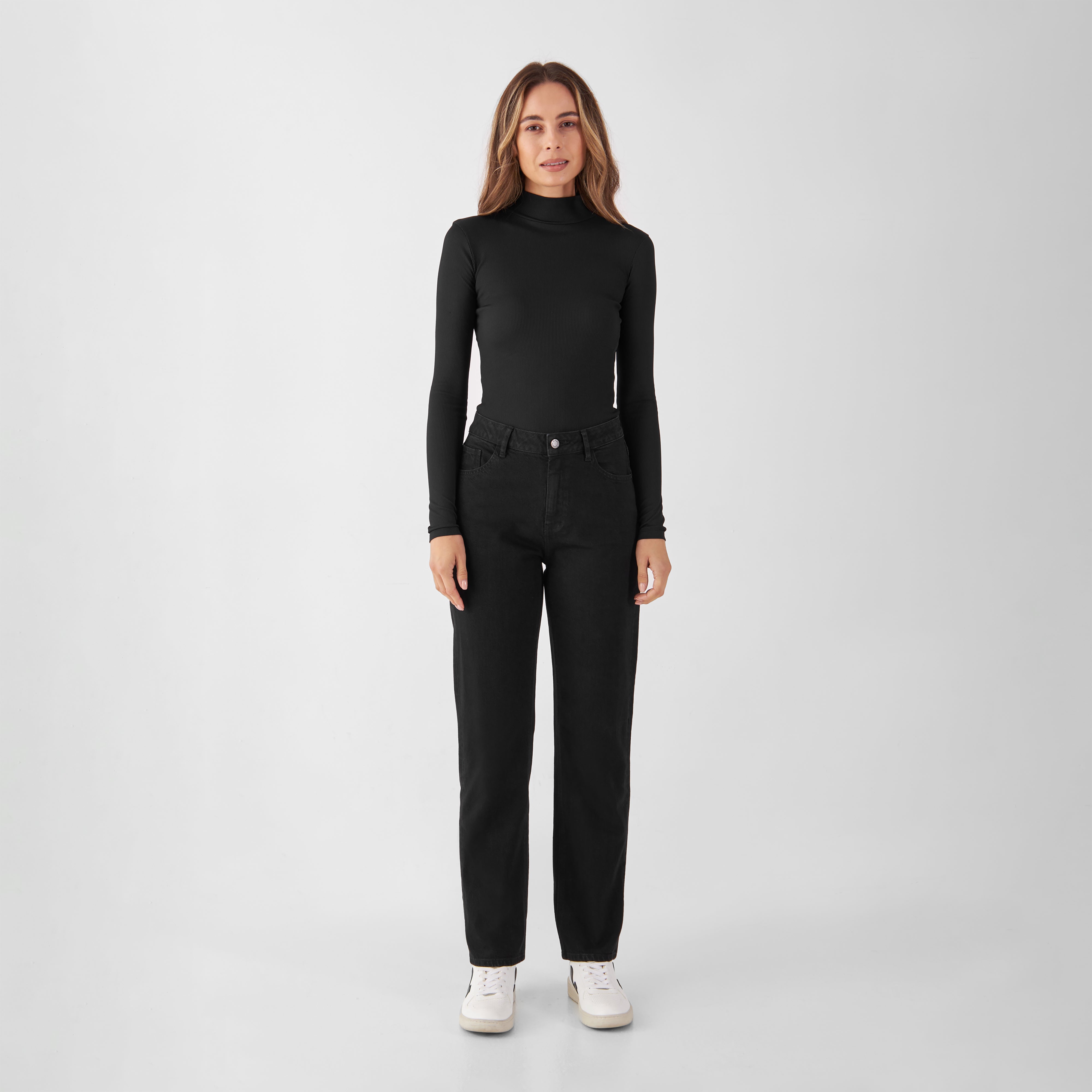 MORNING Regular Straight Minimal Stretch - Classic - Black