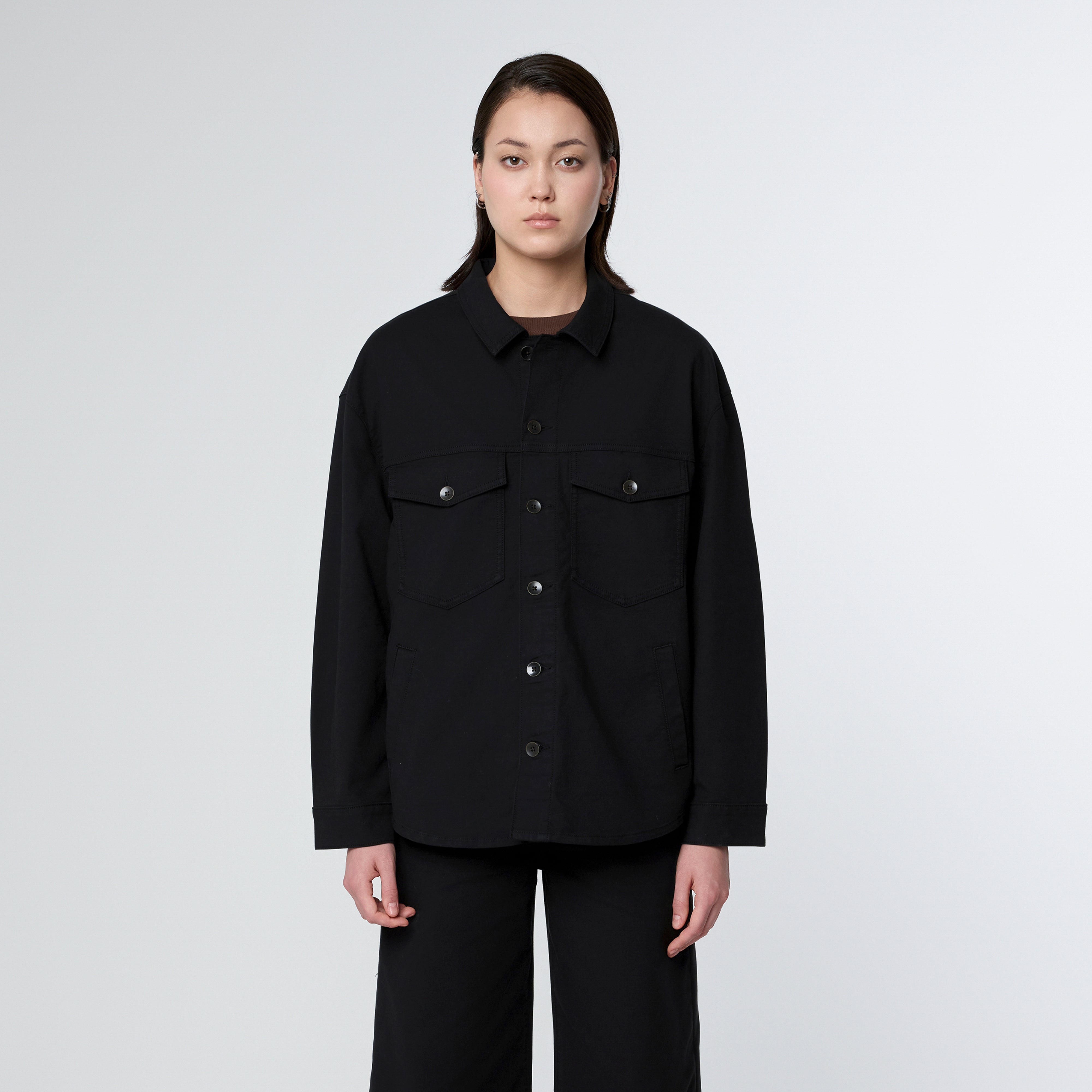 POSTMAN Paper Touch - Utlility Shaket - Black - Womenswear