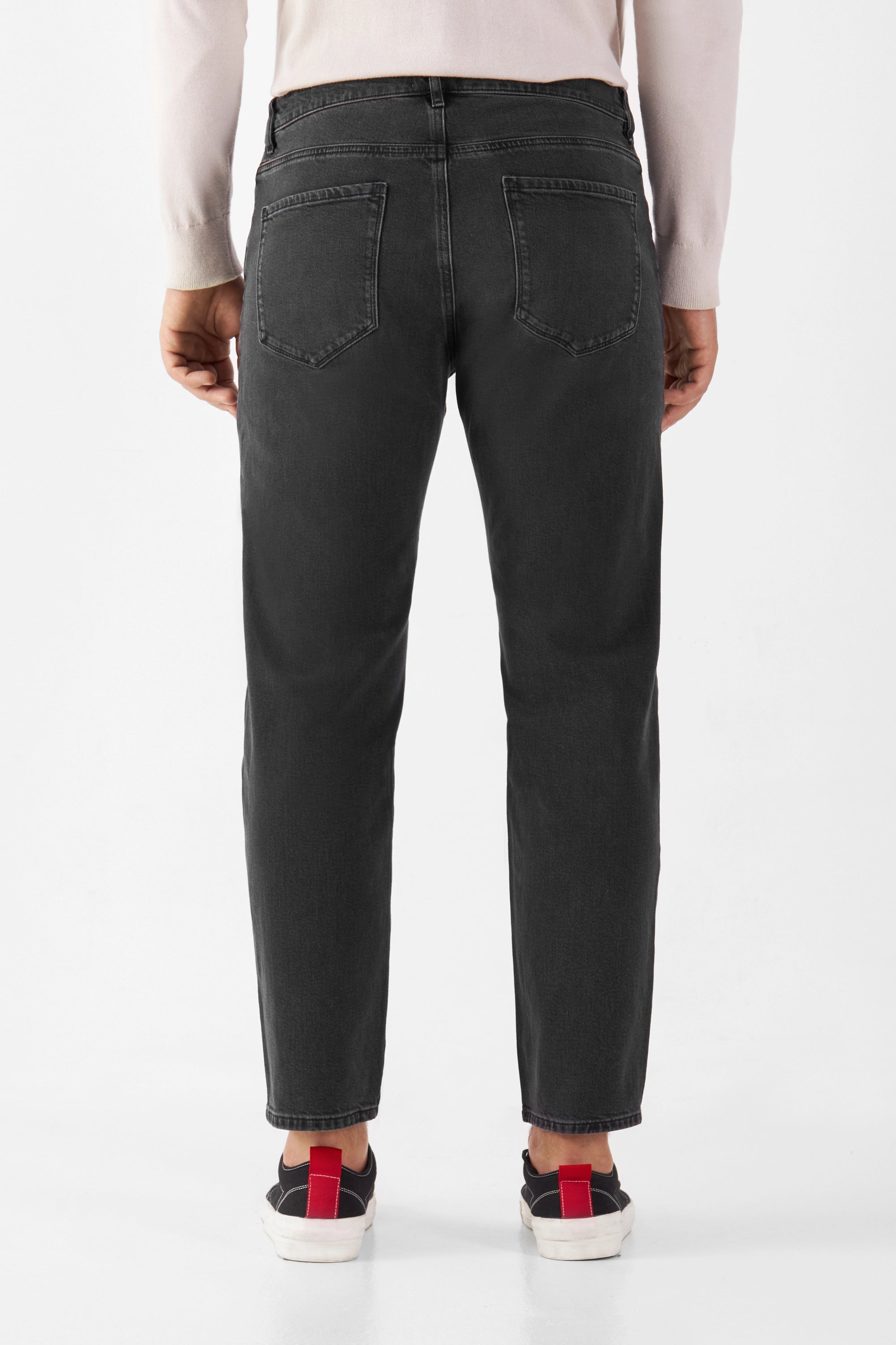 RISE Relaxed Tapered Minimal Stretch - Basic - Black