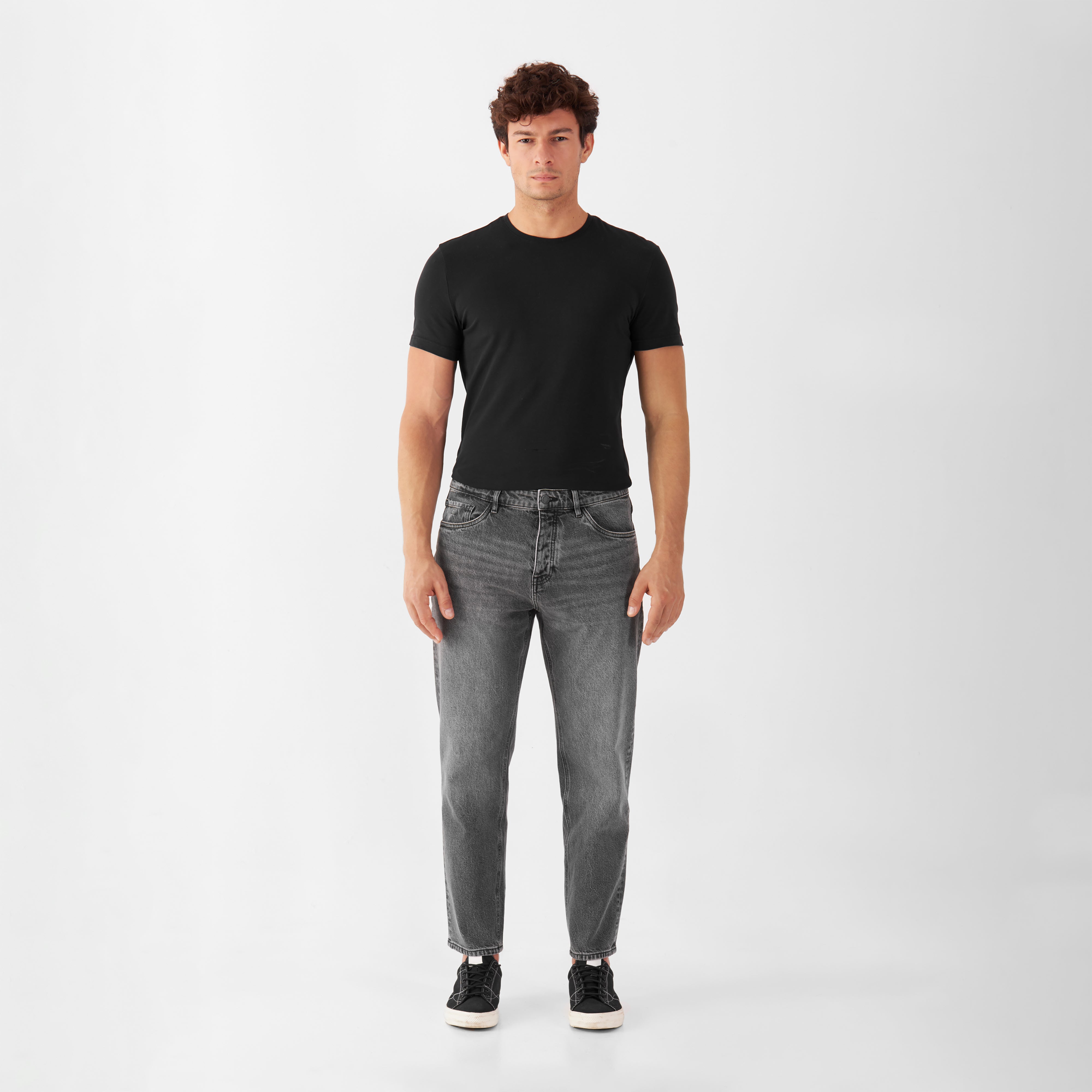 RISE Relaxed Tapered Minimal Stretch - Basic - Vintage Grey