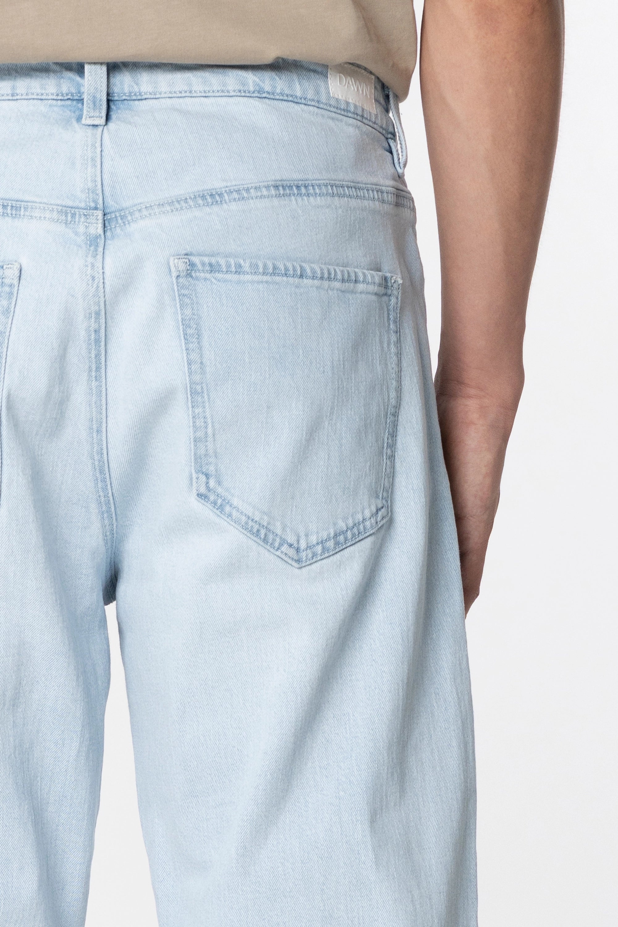 RISE Relaxed Tapered Minimal Stretch - Basic - Ice Blue